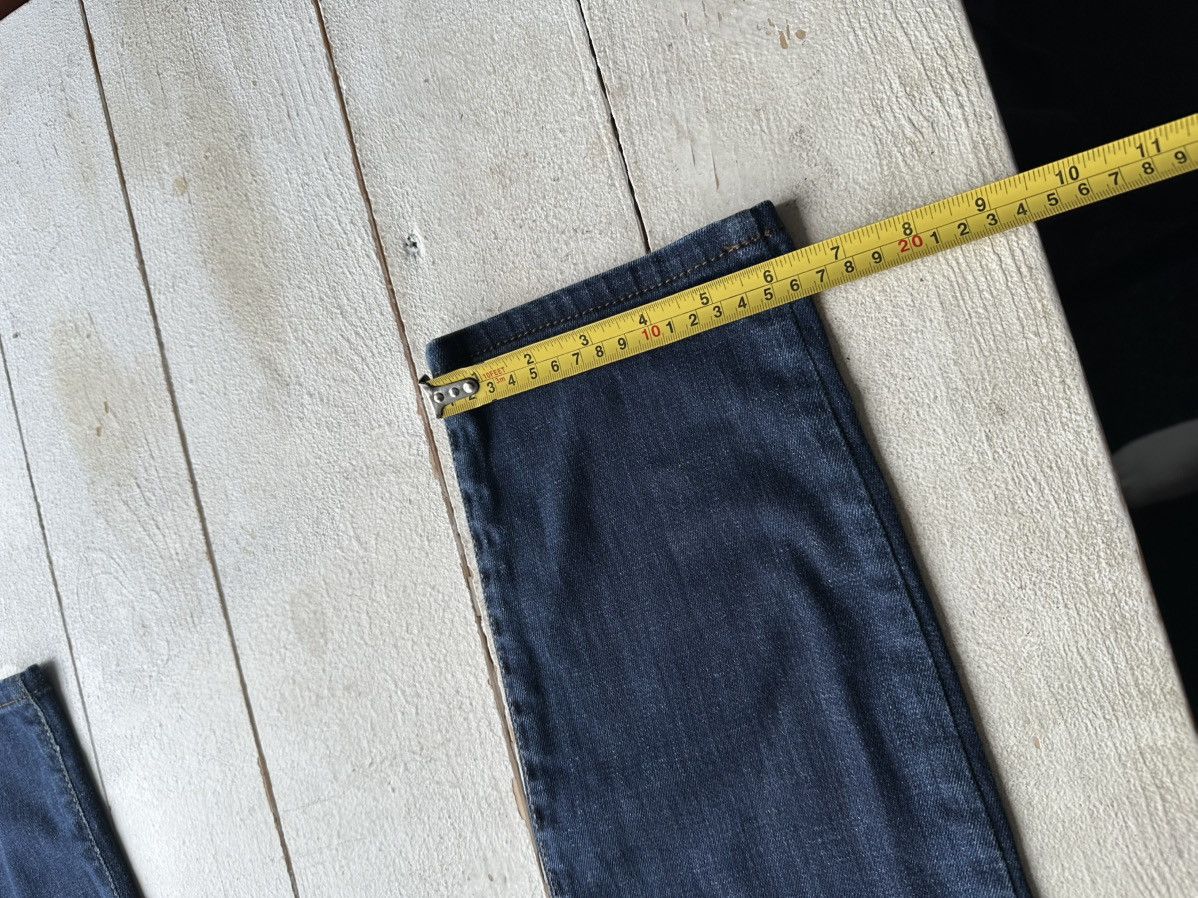 Armani 🚨Gothic Armani Regular Slim relax Flared Jeans Womens Size 32" / US 10 / IT 46 - 12 Thumbnail