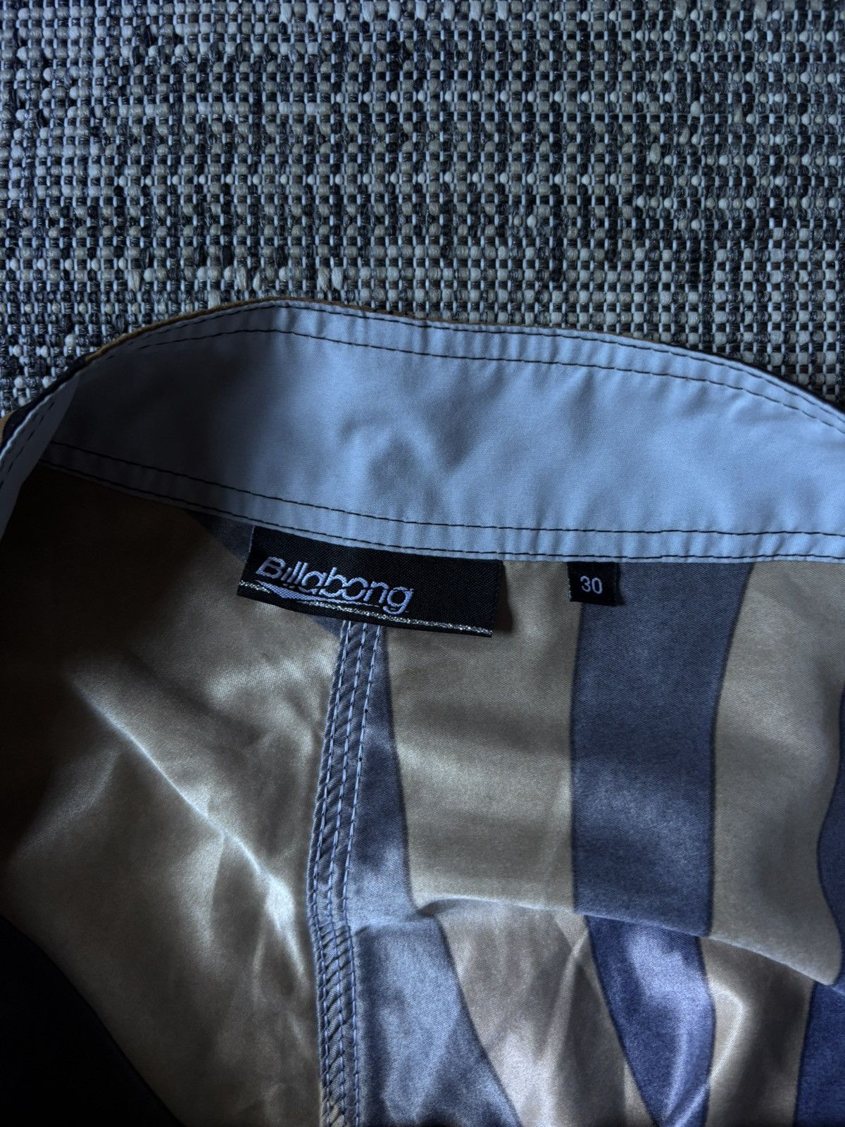 Billabong Billabong Vintage Hypnotic Optical Illusion Board Shorts Size US 30 / EU 46 - 7 Thumbnail