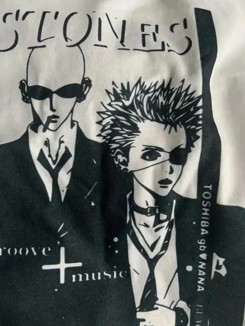 Japanese Brand Black Stones NANA Osaki T-shirt Size US M / EU 48-50 / 2 - 4 Thumbnail