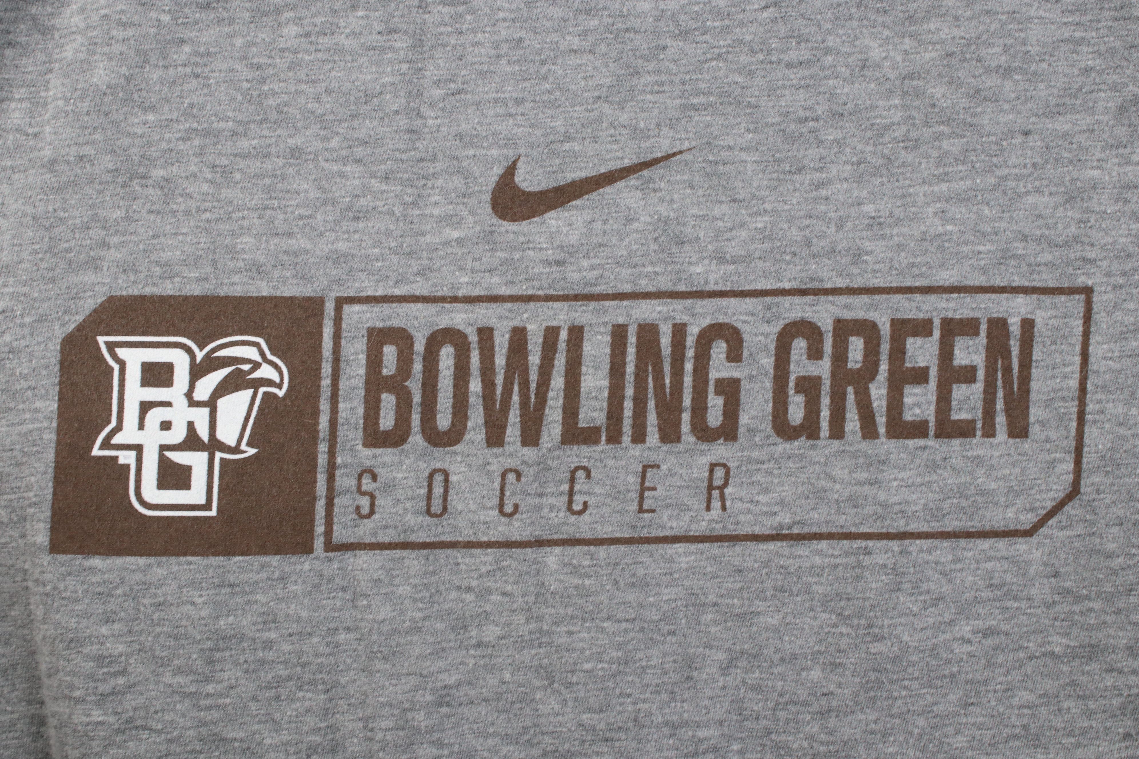 Nike Nike Bowling Green State University Soccer T-Shirt Gray Size US L / EU 52-54 / 3 - 4 Thumbnail