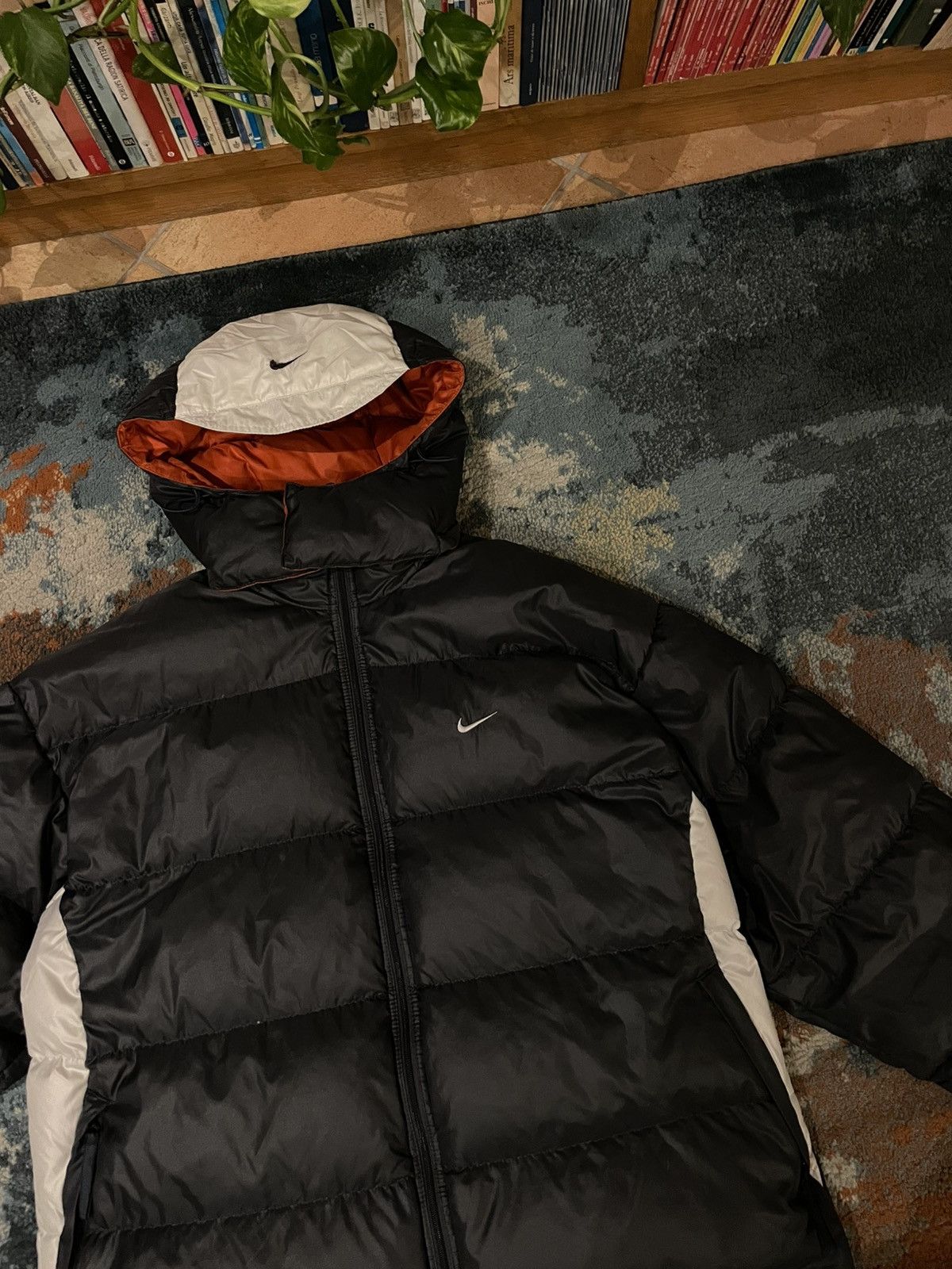 Nike × Vintage Nike Vintage Y2K 1999 Oregon Puffer Jacket Medium Size US M / EU 48-50 / 2 - 2 Thumbnail