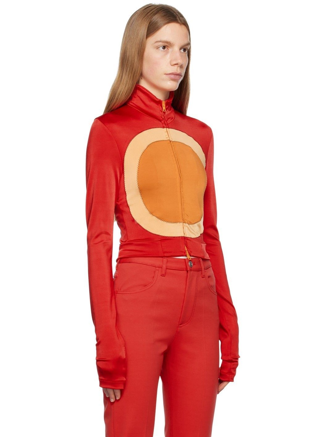 Issey Miyake o1y1125 Turtleneck Sweatshirt in Multicolor Size XS / US 0-2 / IT 36-38 - 2 Thumbnail