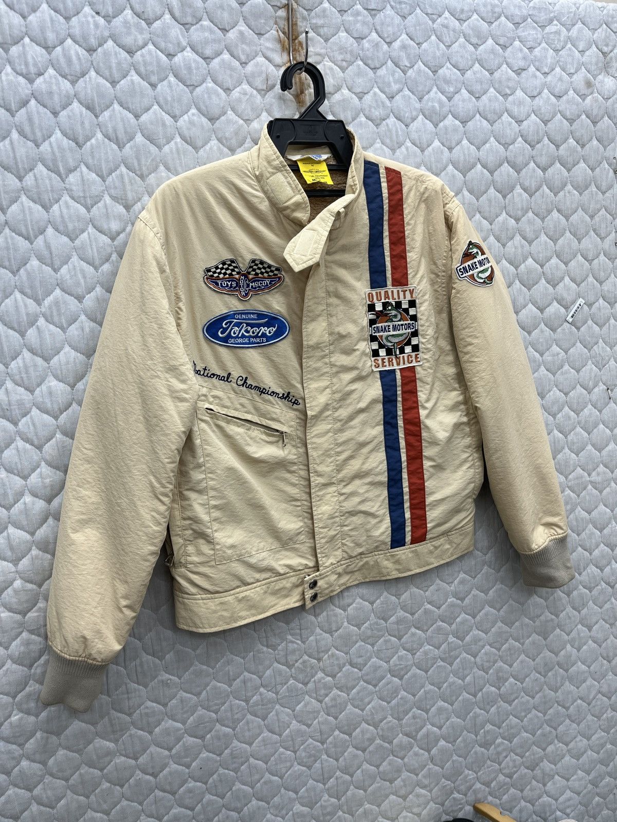 The Real McCoy's 🔥🔥🔥ARCHIVE TOYS MCCOY SNAKE MOTORS RACING TEAM JACKET Size US M / EU 48-50 / 2 - 4 Thumbnail