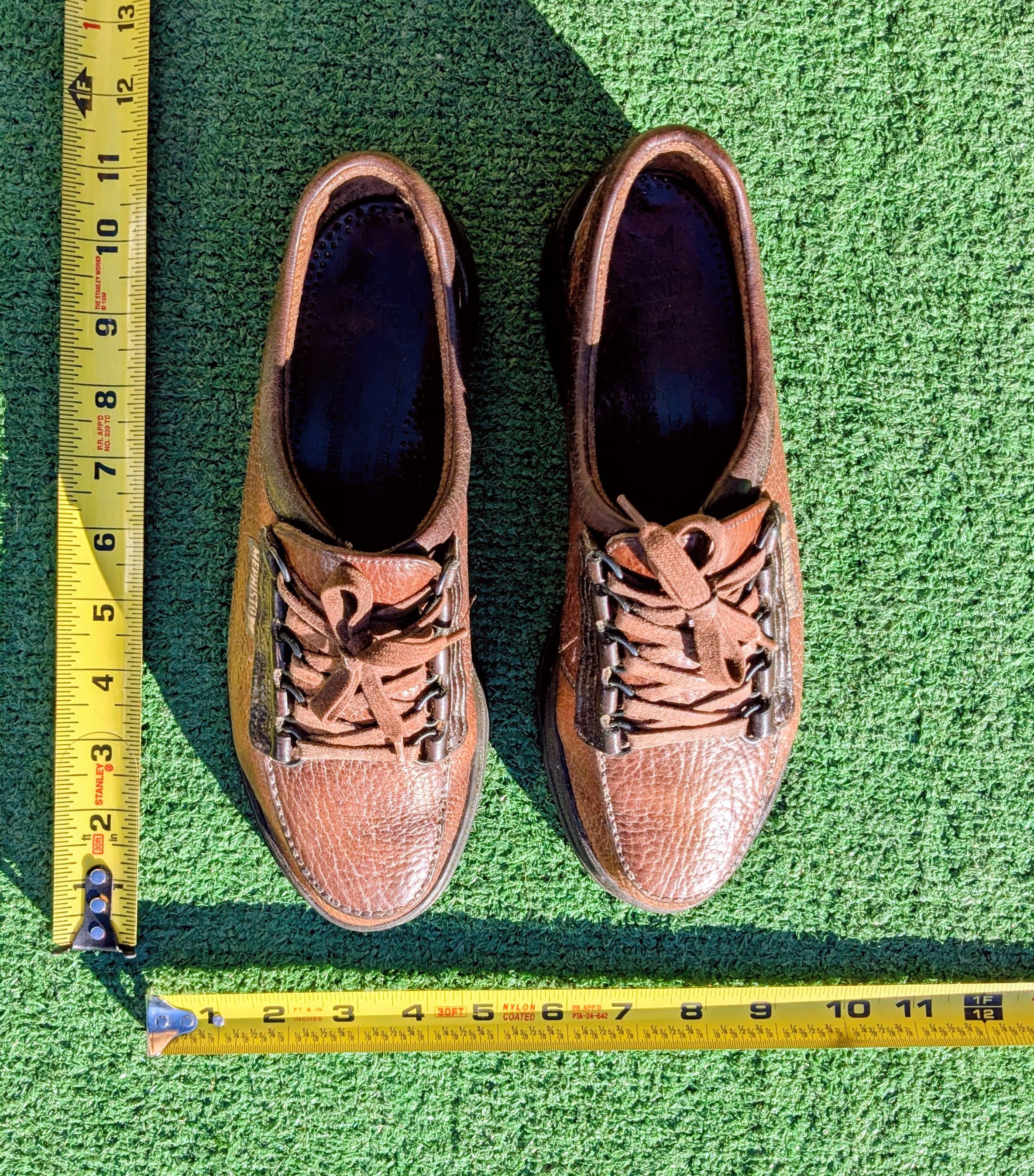 Mephisto Mephisto Chocolate Leather Oxford Sneakers Trampoline Shoes Size US 7 / IT 37 - 4 Thumbnail