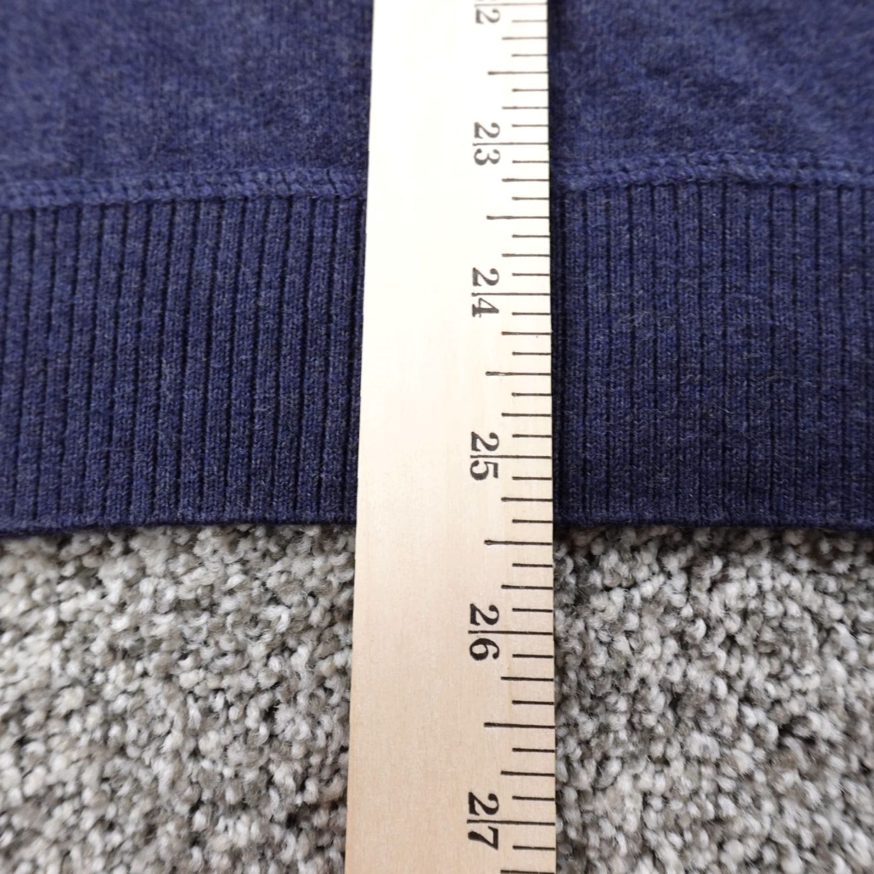 American Eagle Outfitters American Eagle Sweater Mens S Blue Heather Ragg Long Sleeve Pullover Sweatshirt Size US S / EU 44-46 / 1 - 7 Thumbnail