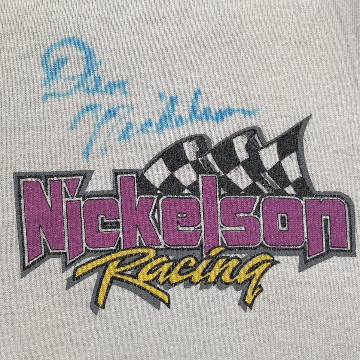 Vintage Vintage Racing Nascar Nickelson T-shirt 2000s Size US XL / EU 56 / 4 - 9 Thumbnail