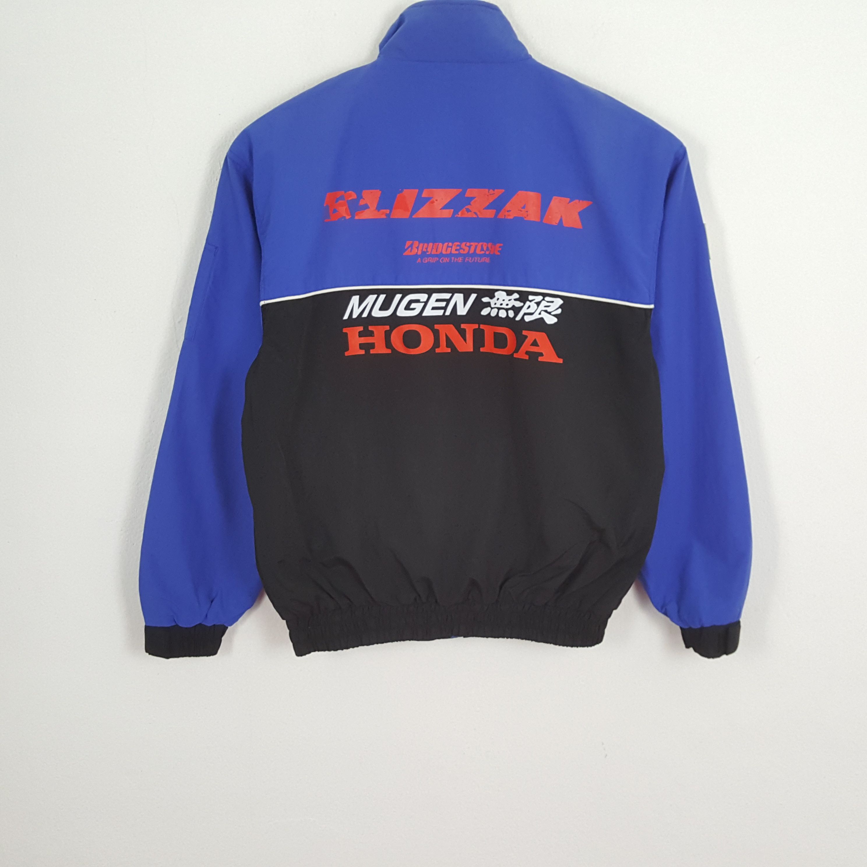 Vintage BRIDGESTONE X MUGEN HONDA Custom Art Jacket Size US L / EU 52-54 / 3 - 1 Thumbnail