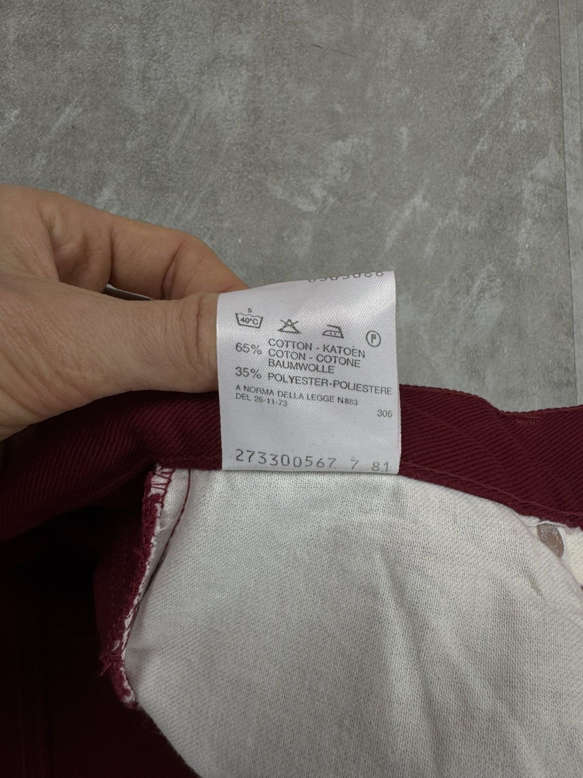 Levi's Vintage Clothing Rare Levis 630 30 88 Womens red jeans W28 L36 Size 28" / US 6 / IT 42 - 10 Thumbnail