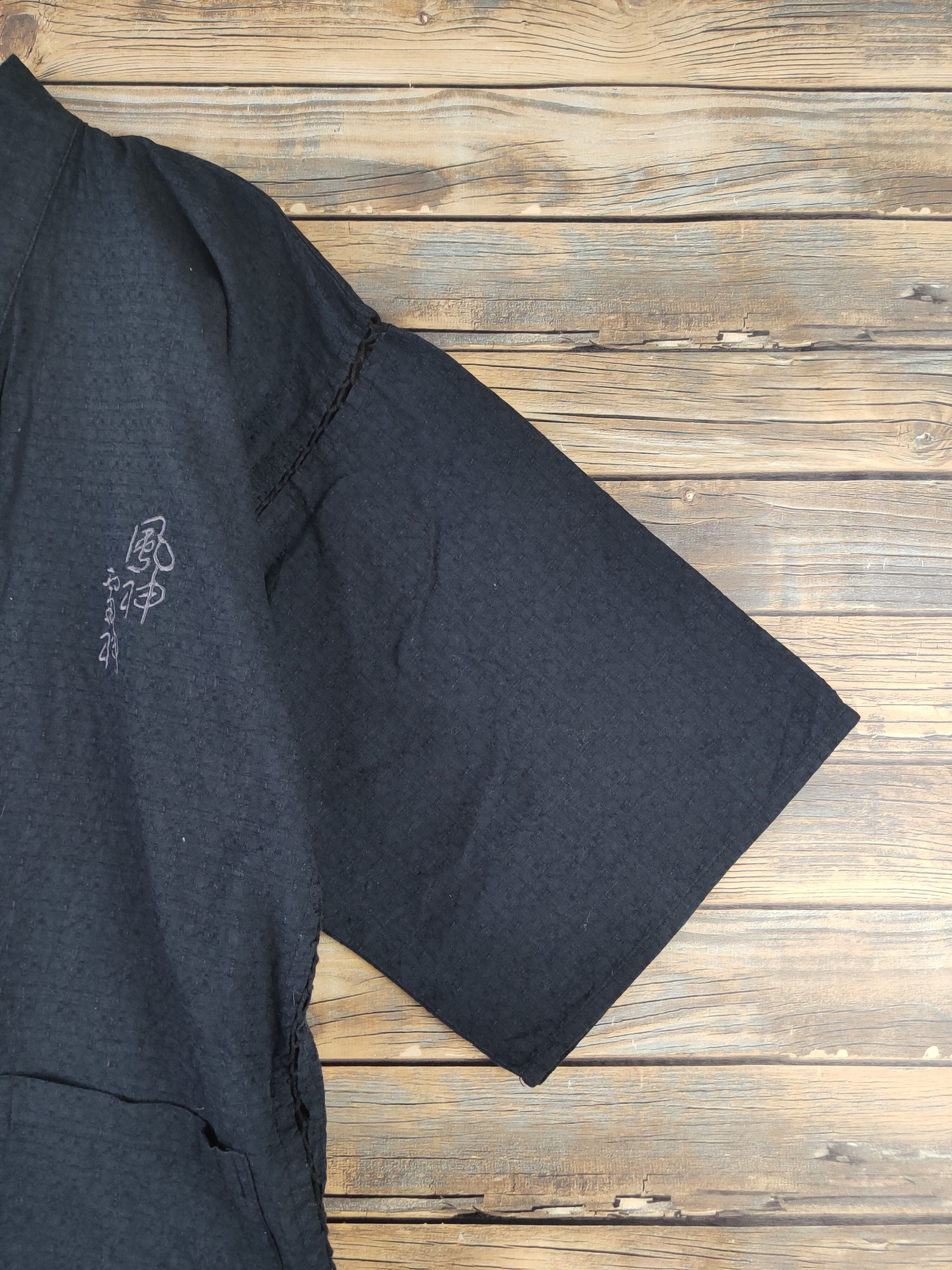 Vintage DL Japan vintage cardigan Black Long Sleeve Kimono # 1693 Size US M / EU 48-50 / 2 - 7 Thumbnail