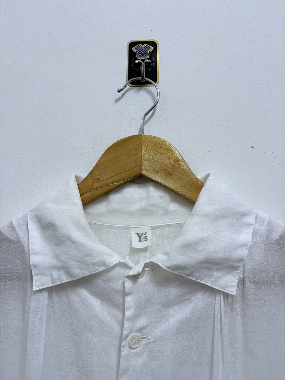 Yohji Yamamoto S/S 2018 Y's Yohji Yamamoto - Avant Garde White Blouse Size XS / US 0-2 / IT 36-38 - 11 Thumbnail