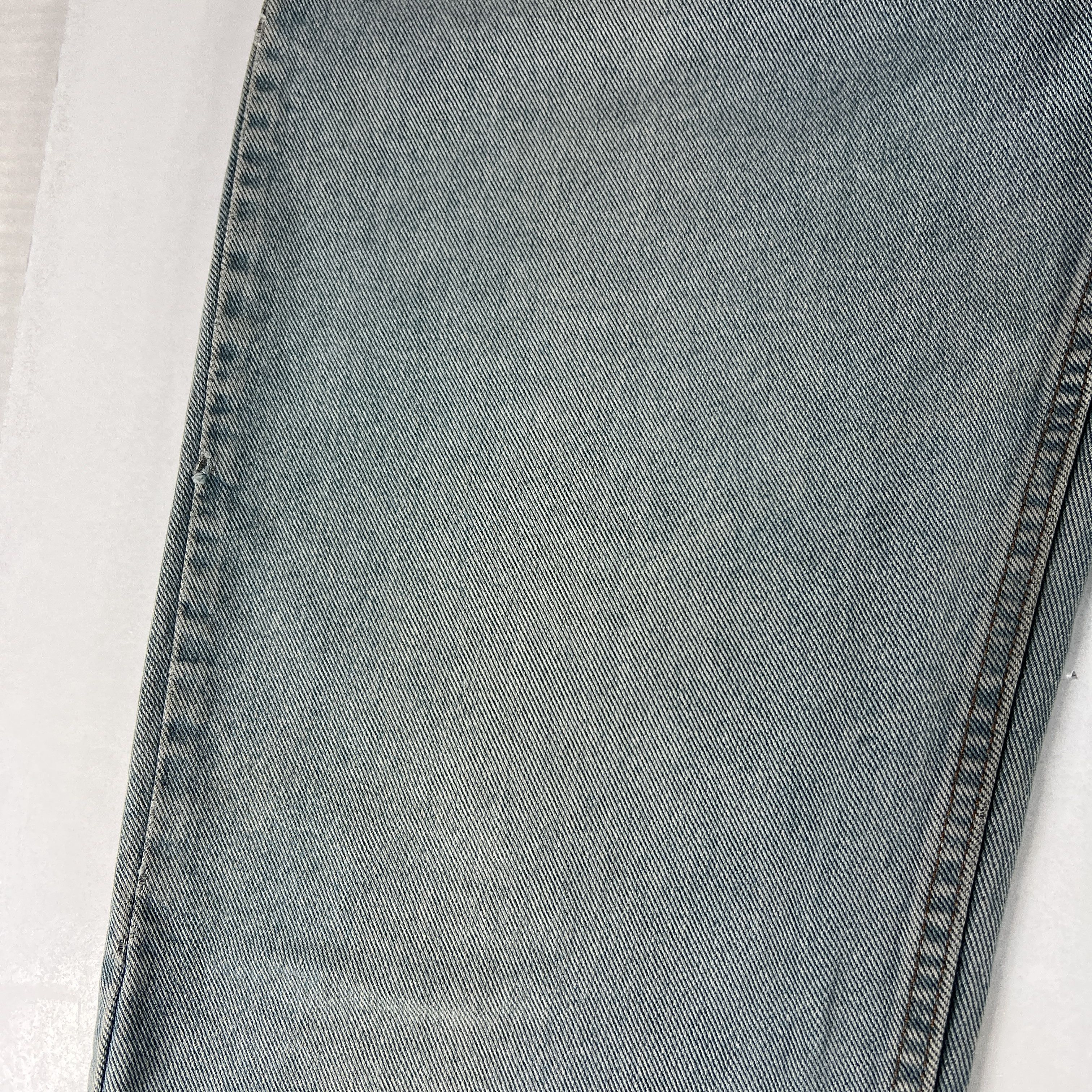 Levi's × Vintage VTG Levi's Jeans 560 Loose Fit Tapered Green Faded Denim Size US 33 - 6 Thumbnail