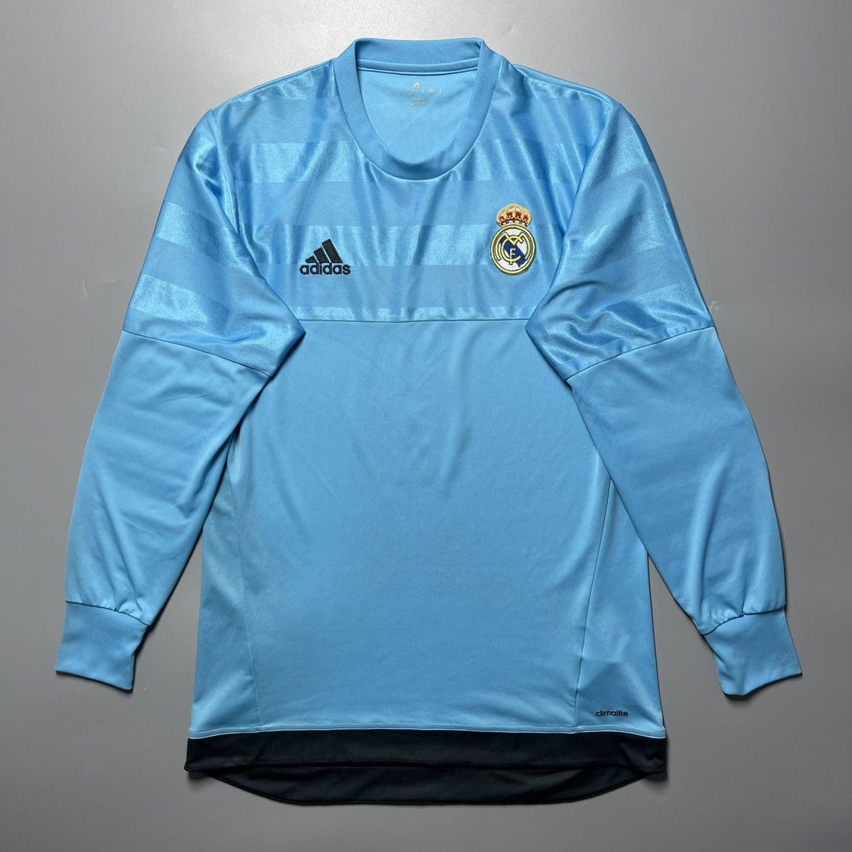 Adidas REAL MADRID ADIDAS 2015/2016 FOOTBALL GK JERSEY #1 NAVAS Size US M / EU 48-50 / 2 - 2 Thumbnail