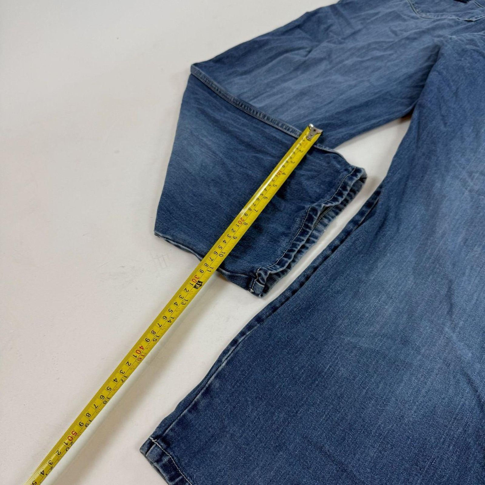 Enyce × JNCO × Vintage Vintage y2k enyce faded grunge baggy wide leg skater jeans Size US 40 / EU 56 - 4 Thumbnail