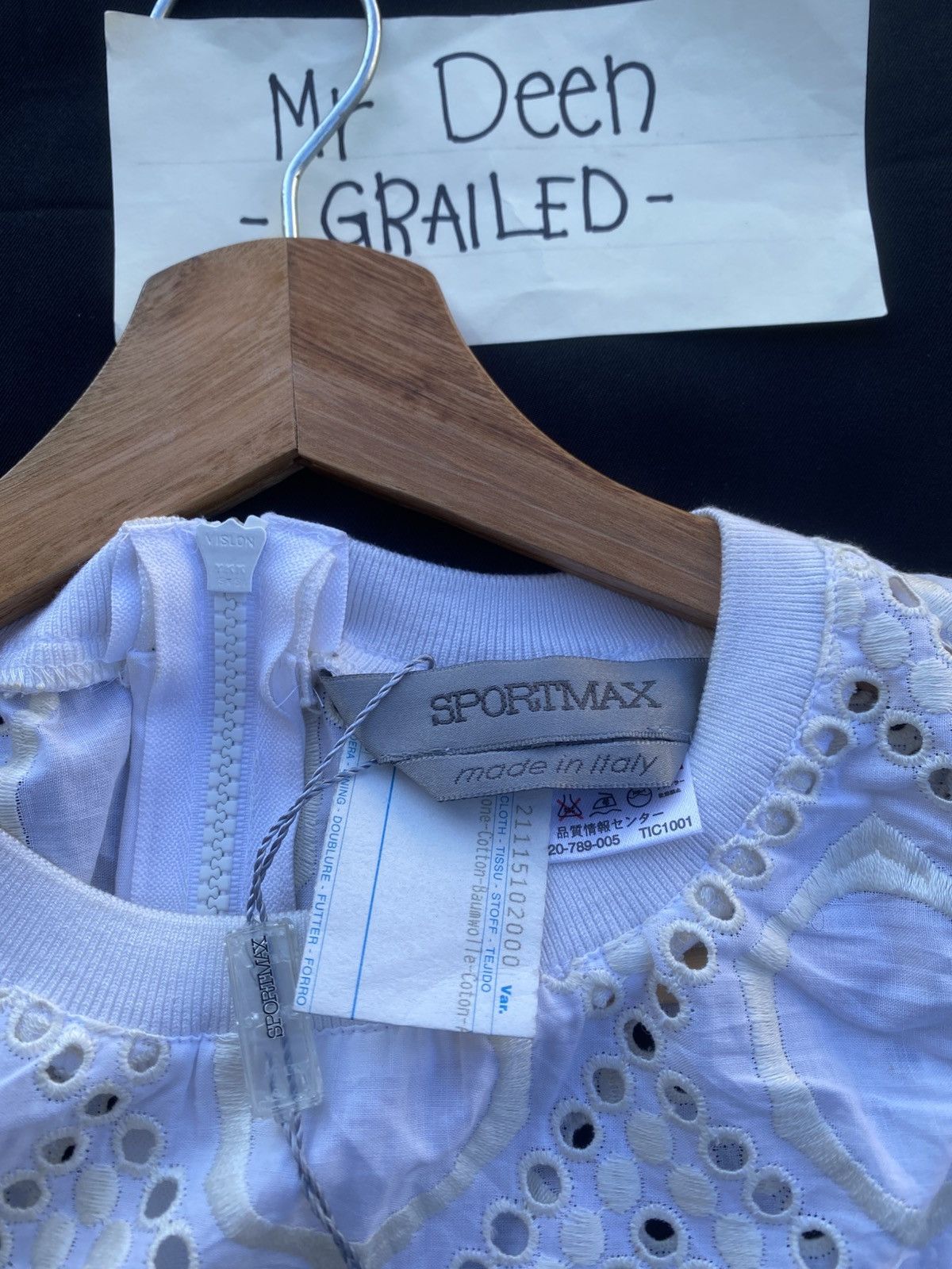 Max Mara Rare Sportmax Embroidered Sleeveless Top Size S / US 4 / IT 40 - 10 Thumbnail