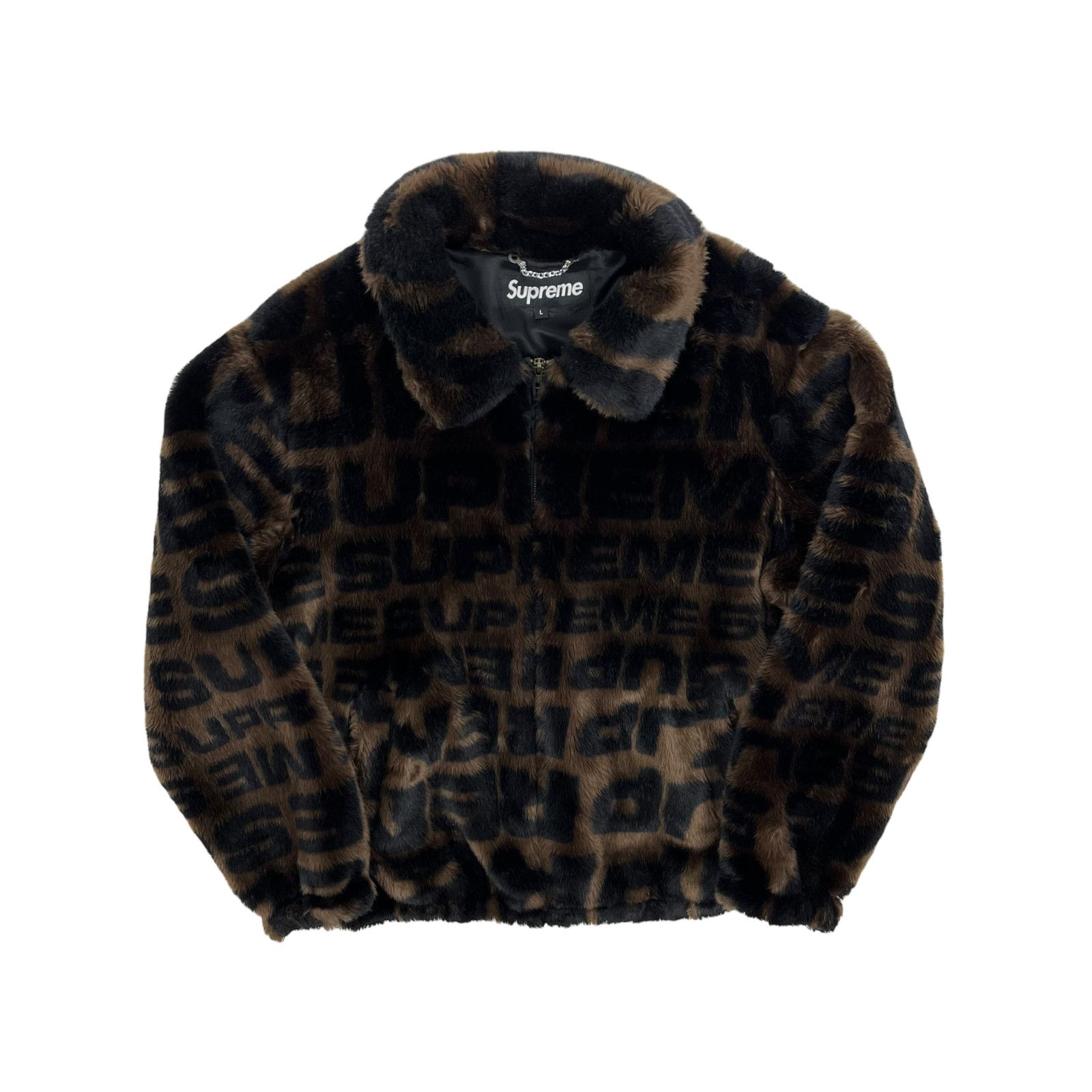 Supreme 2018 Supreme Faux Fur Jacket Size US L / EU 52-54 / 3 - 1 Thumbnail