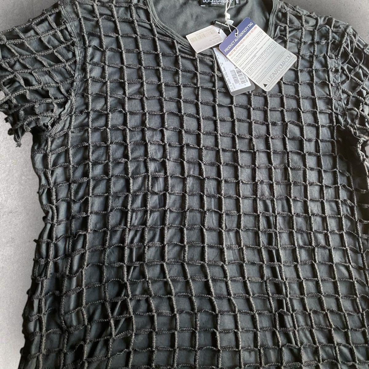Dolce & Gabbana SS12 Laser Cut Layer T Shirt Runway Size US M / EU 48-50 / 2 - 3 Thumbnail