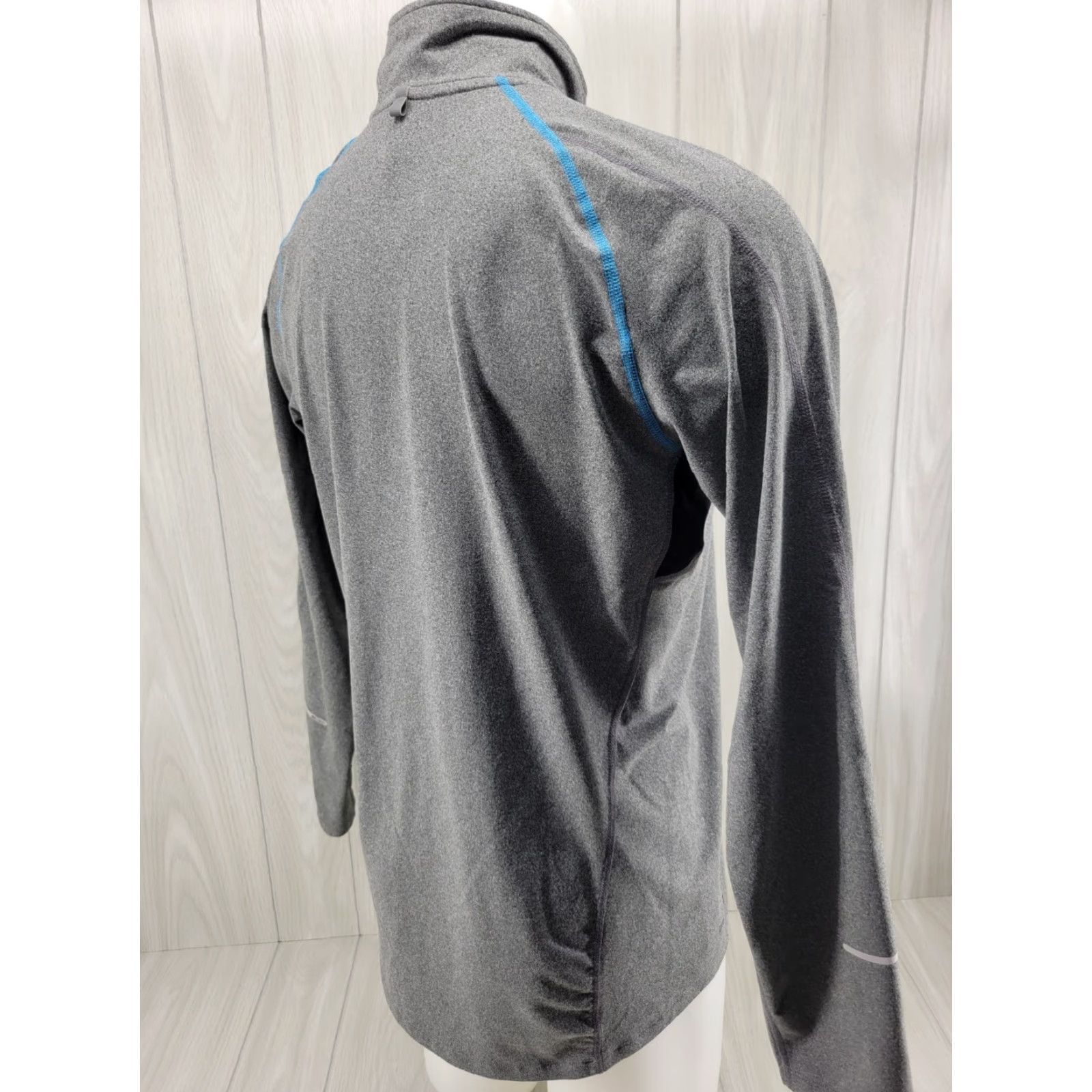Nike Nike Fit Livestrong 1/4 Zip LS Pullover Performance Shirt Mens Size Medium Gray Size US M / EU 48-50 / 2 - 5 Thumbnail