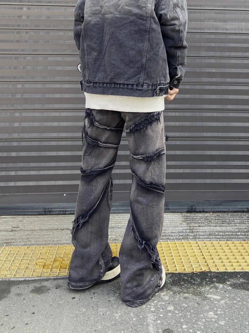 Japanese Brand × Vintage Hip Hop Loose Straight Floor Dragging Jeans Size US 32 / EU 48 - 5 Thumbnail
