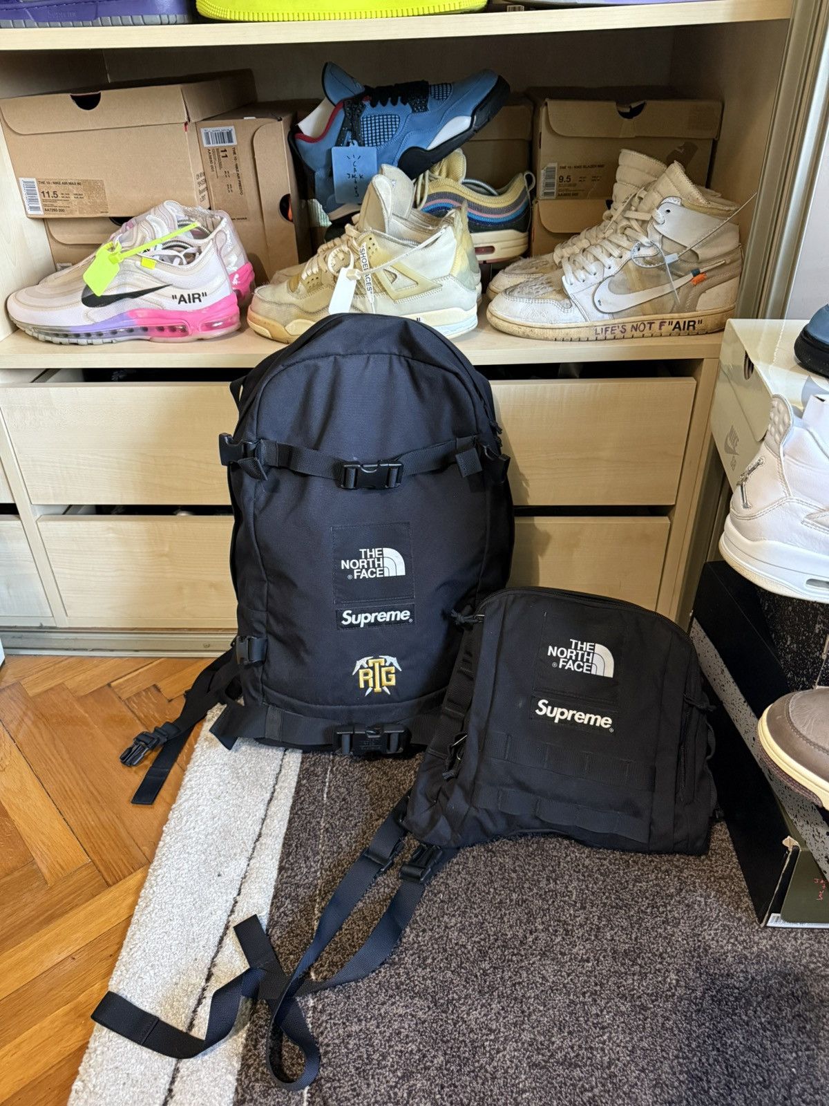 Supreme × The North Face Supreme x The North Face x RTG Backpack Black Size ONE SIZE - 3 Thumbnail