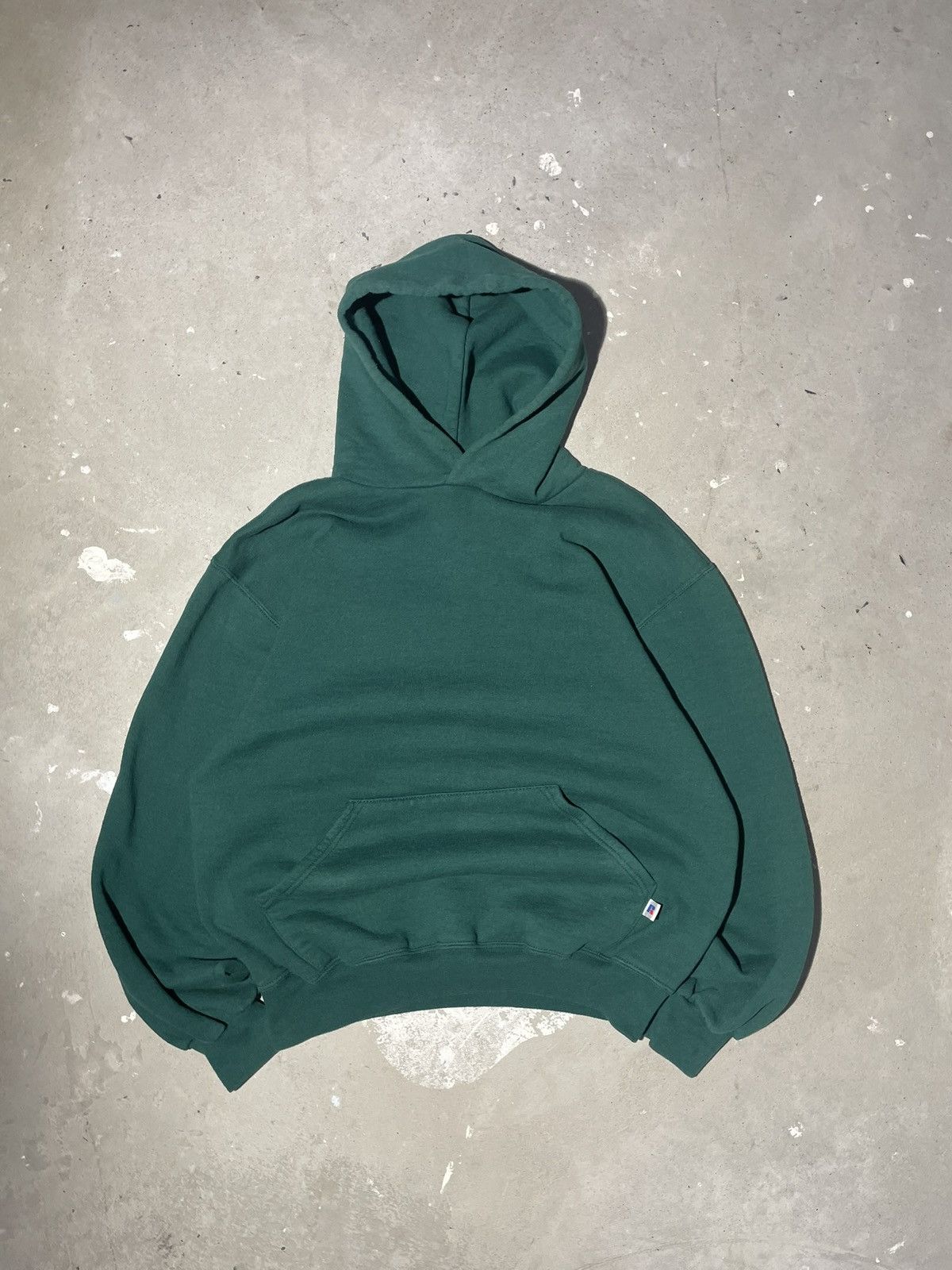 If Six Was Nine × Russell Athletic × Vintage Vintage Green Russell Athletic Hoodie Size US M / EU 48-50 / 2 - 1 Thumbnail
