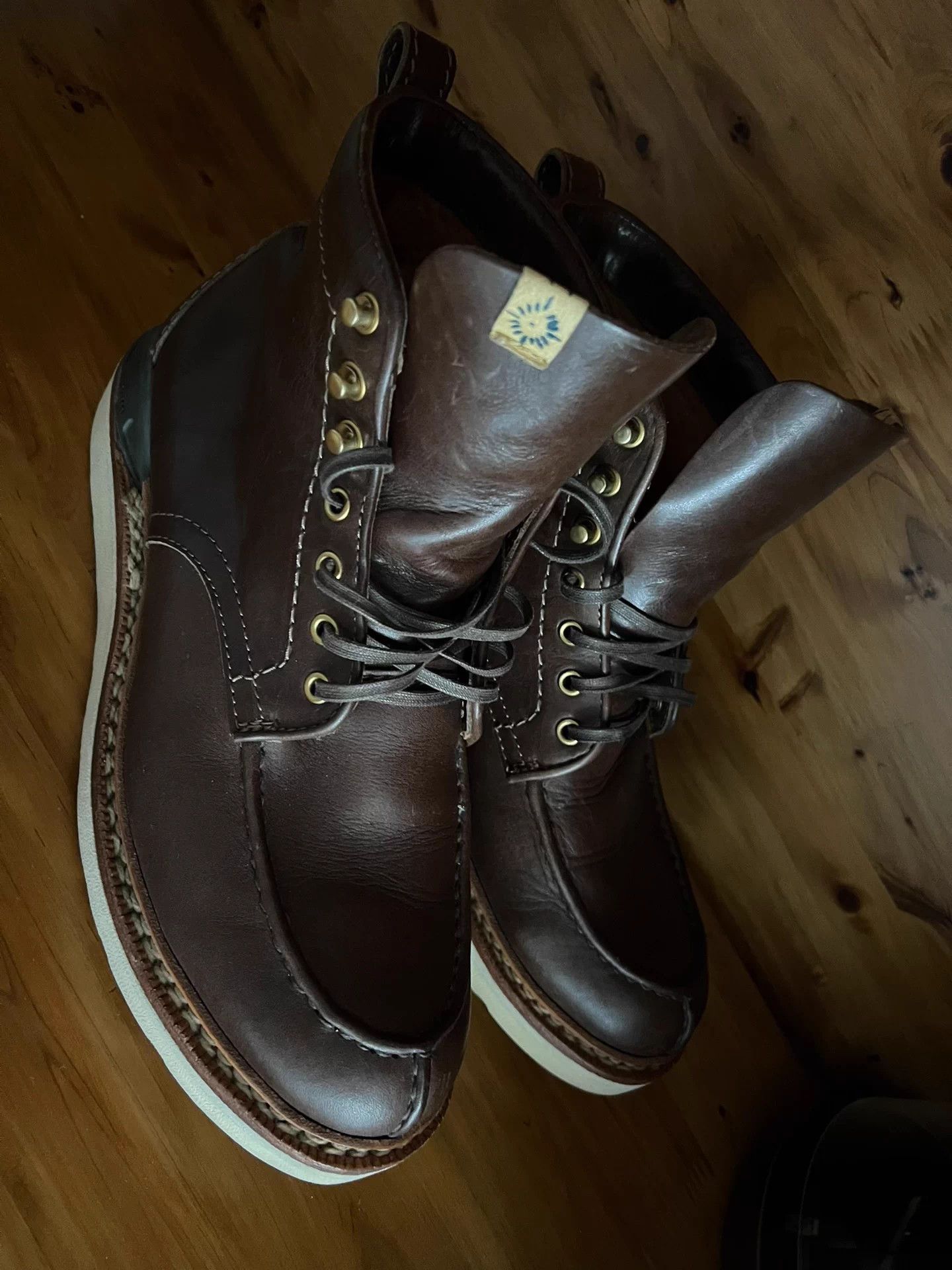 Visvim visvim Armiger Folk 12 UK Deep Brown Stitch US9 42.5 Size US 9.5 / EU 42-43 - 9 Thumbnail