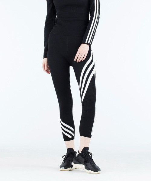Y-3 Y-3 Yohji Yamamoto x Adidas Black Leggings (S) Size 26" / US 2 / IT 38 - 3 Thumbnail