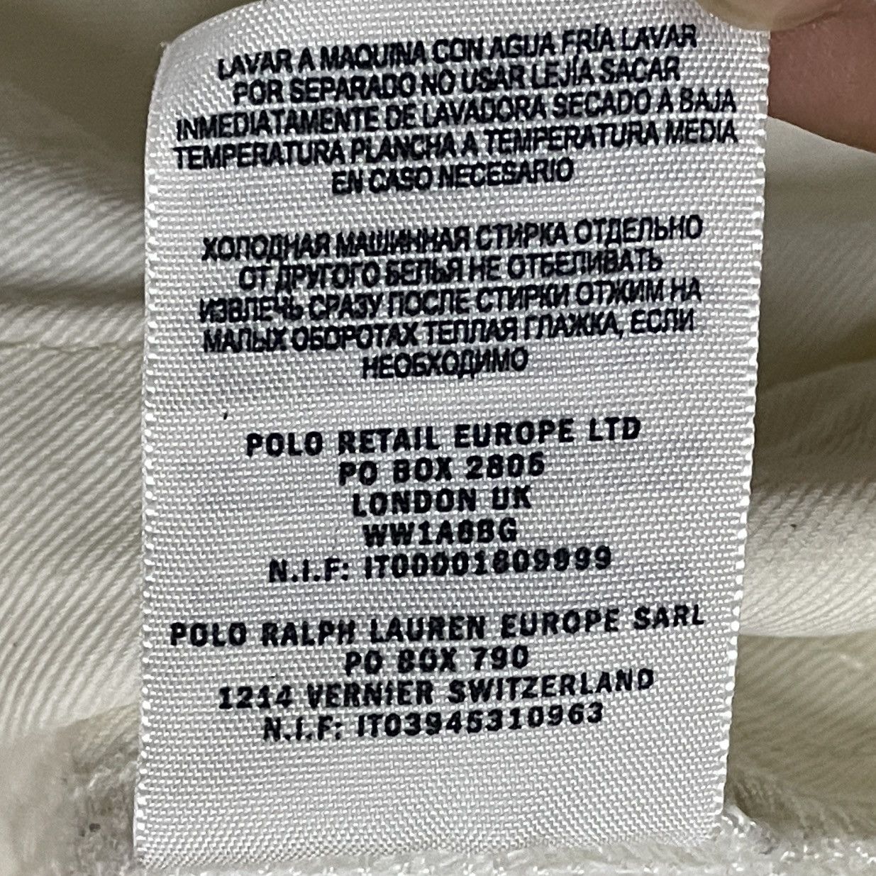 Polo Ralph Lauren × Vintage Rare Design Vintage Brand Double RL USN Pants 1990s Size US 32 / EU 48 - 13 Thumbnail