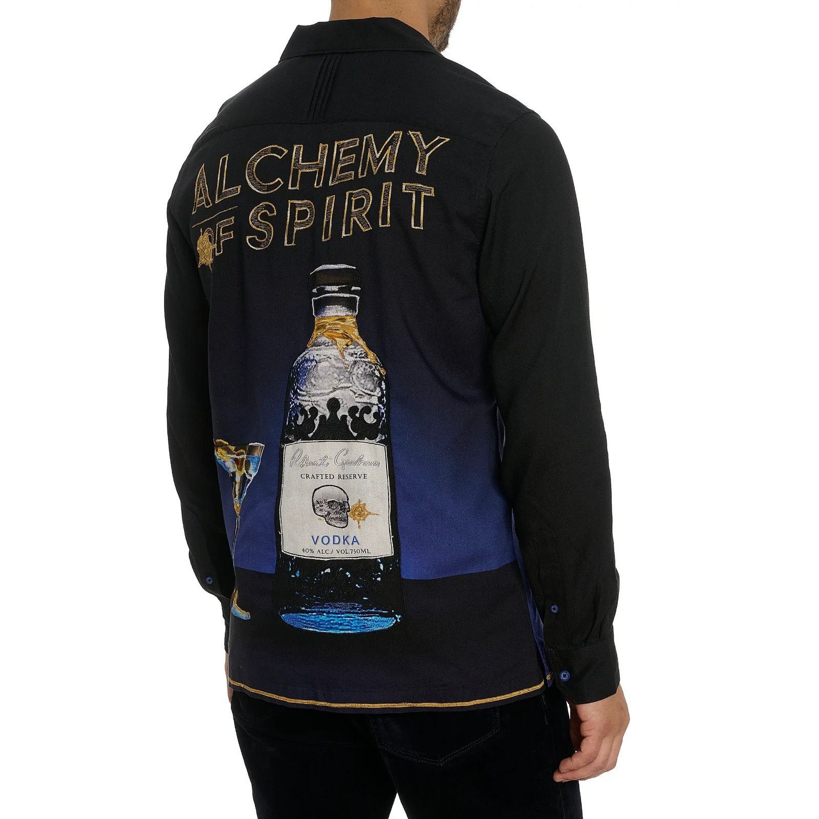 Robert Graham Robert Graham L Alchemy of Spirit Embroidered Vodka Shirt Size US L / EU 52-54 / 3 - 2 Thumbnail
