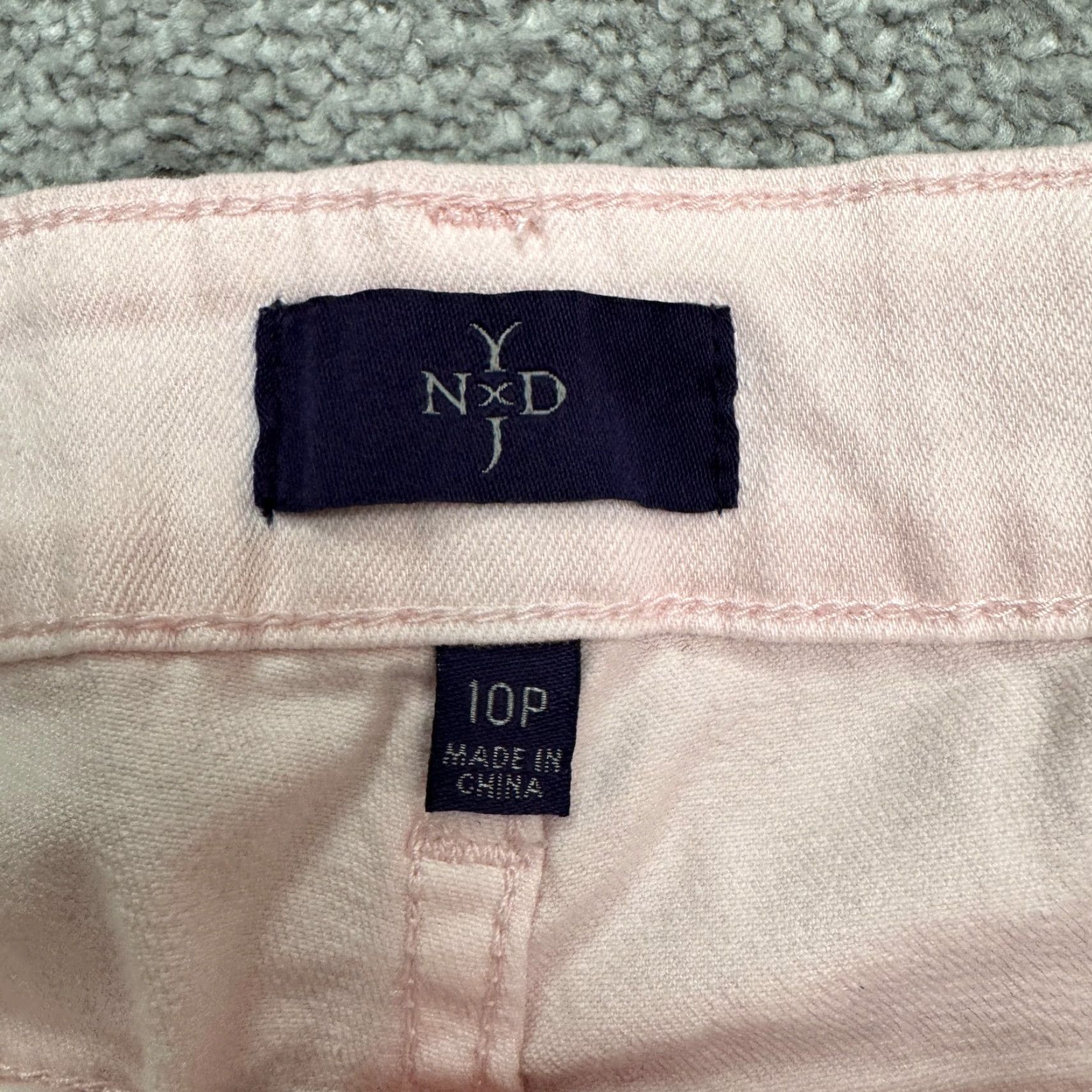 Bdg NYDJ Pink Denim Jeans Womens 10P Petite Ankle Straight Leg High Rise Size 32" / US 10 / IT 46 - 7 Thumbnail