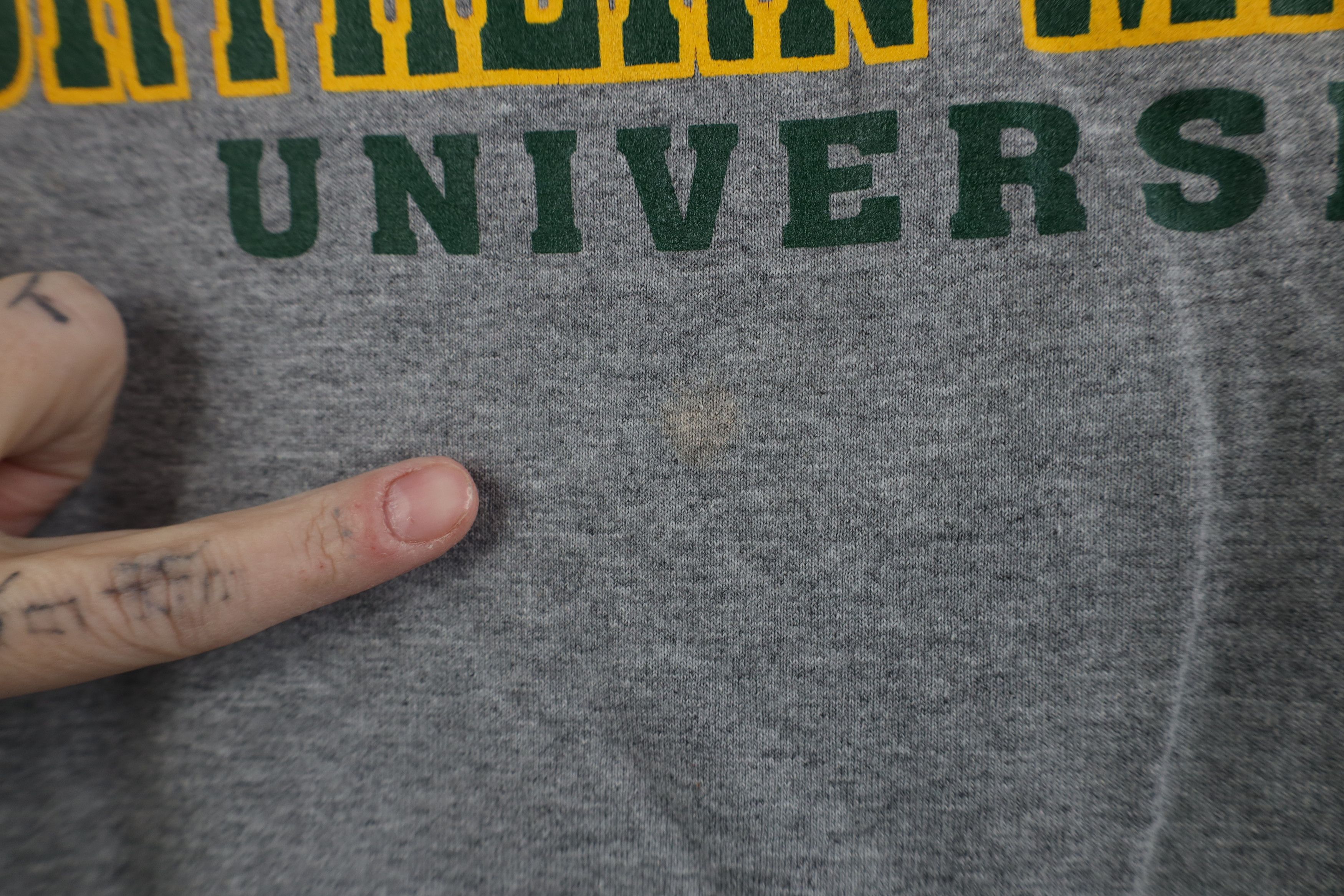 Vintage Vintage Northern Michigan University Short Sleeve T-Shirt Size US M / EU 48-50 / 2 - 7 Thumbnail