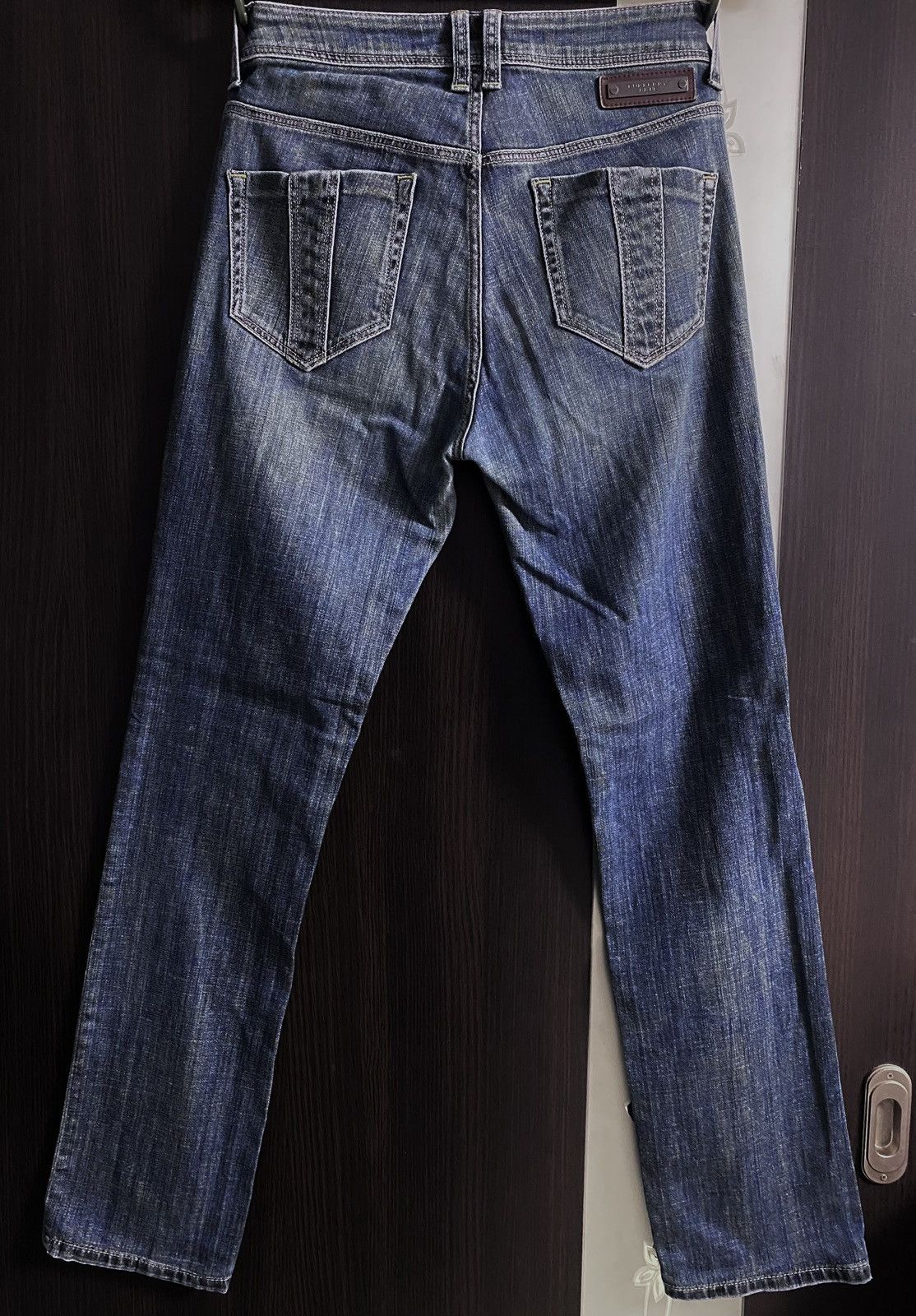 Burberry Burberry Brit Stretfield Washed Blue Regular Fit Jeans Denim Size 27" / US 4 / IT 40 - 5 Thumbnail