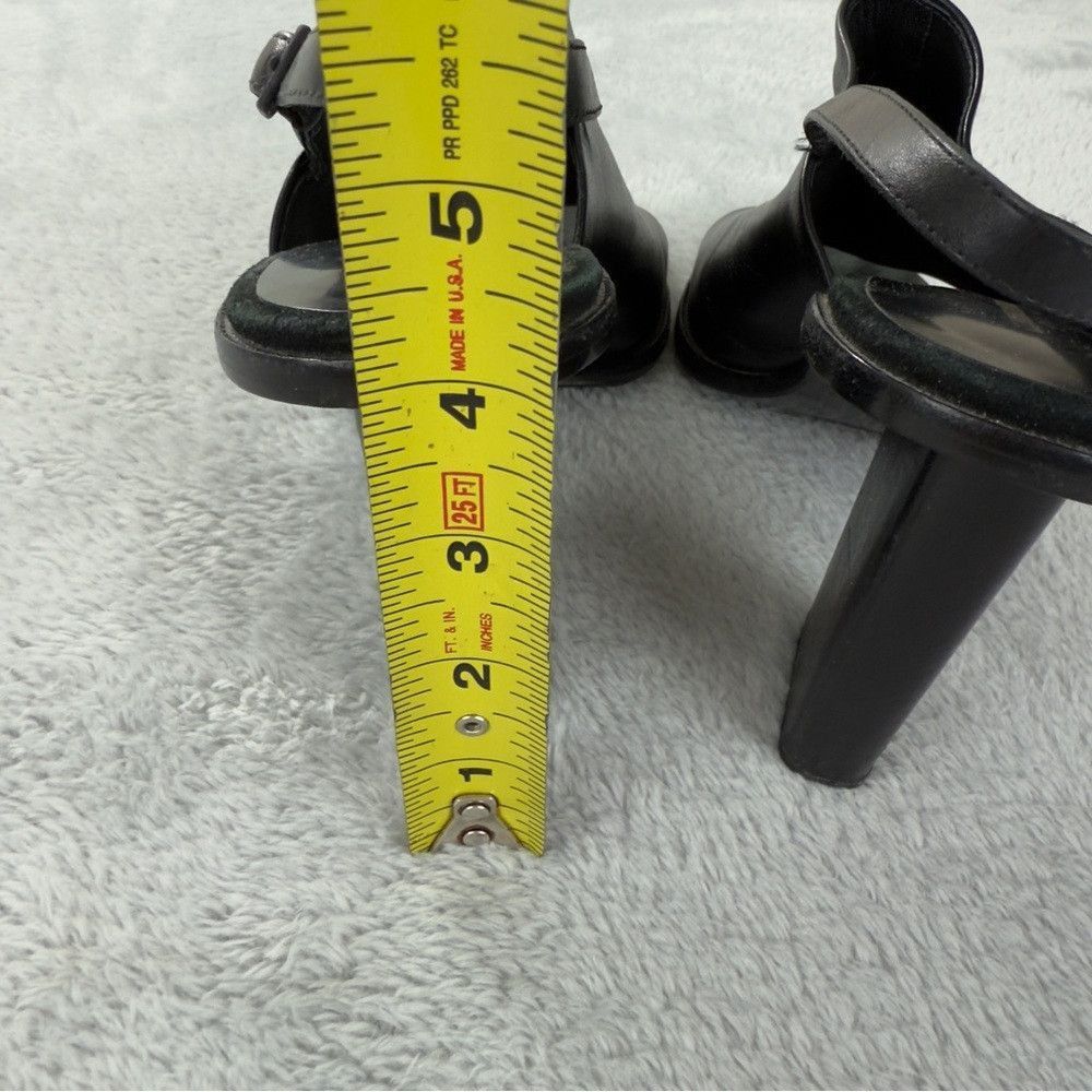Alexander Wang Alexander Wang Black Leather Heels Women’s Size 8 US/38 EU Size US 8 / IT 38 - 2 Thumbnail
