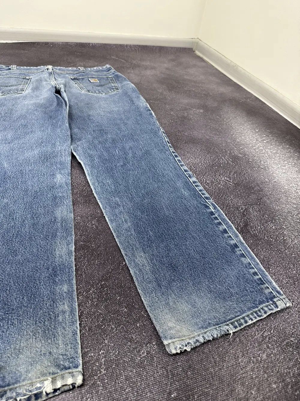 Carhartt Vintage Carhartt Flame Resistant USA Opium Faded Work Jeans Size US 38 / EU 54 - 4 Thumbnail