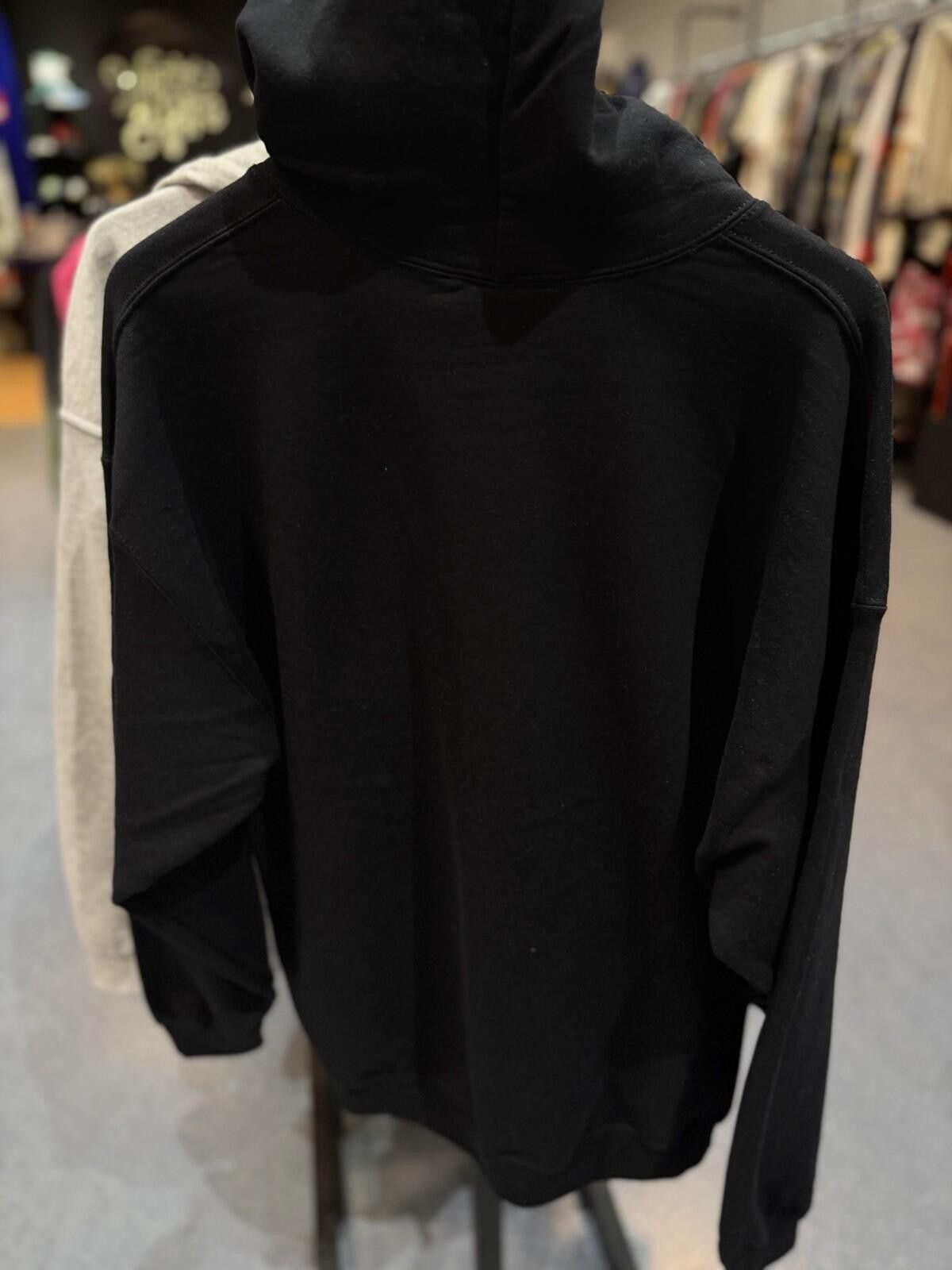 Other Raspberry Hills Black Cotton Fleece Pullover Hoodie Large Size US L / EU 52-54 / 3 - 6 Thumbnail