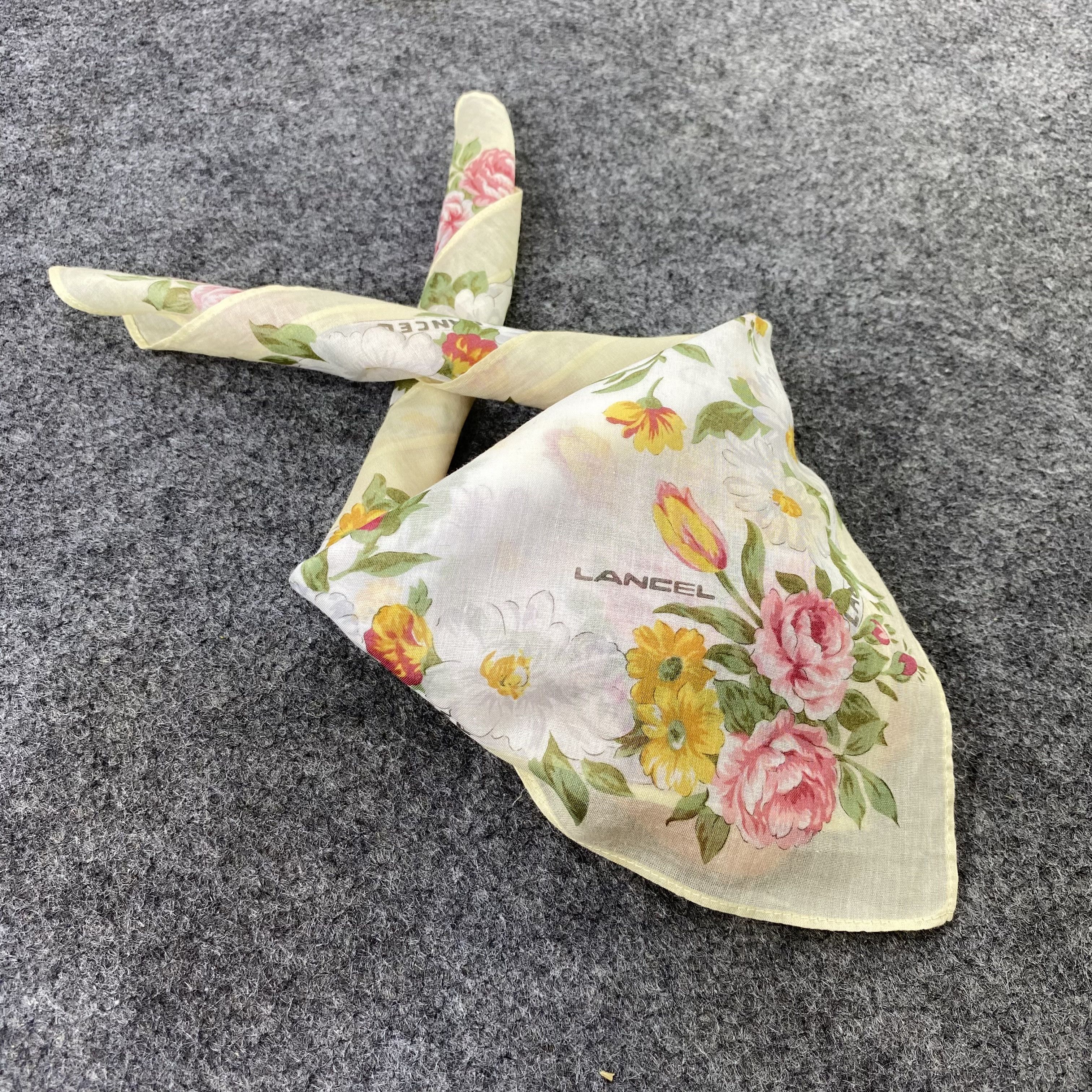 Lancel Lancel Handkerchief / Bandana / Neckerchief -B686 Size ONE SIZE - 1 Thumbnail
