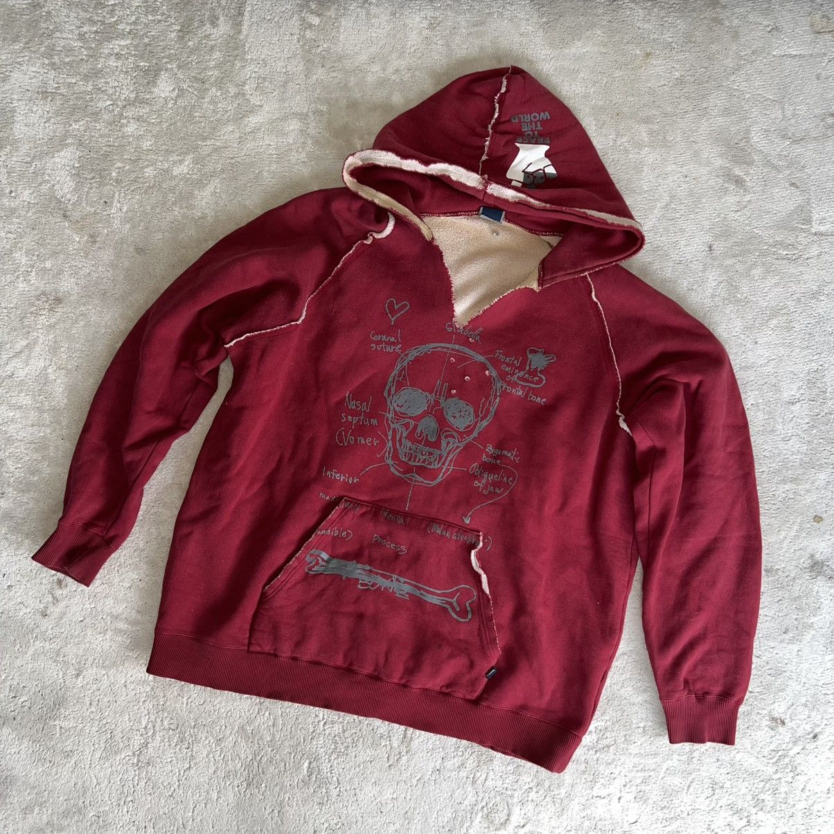 PPFM PPFM skulls hoodie vintage sweatshirt Size US L / EU 52-54 / 3 - 1 Thumbnail