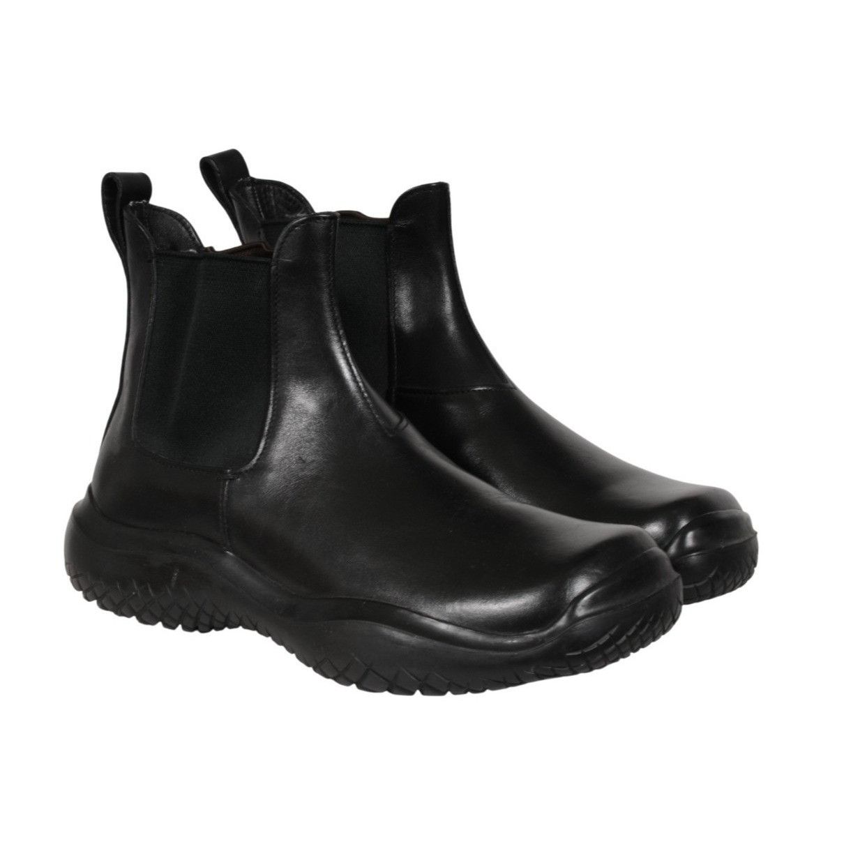 Prada AW99 Vintage Chelsea Boot Black Leather - 02616 Size US 7 / EU 40 - 14 Thumbnail