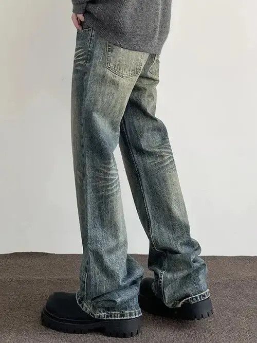 Japanese Brand Y2k Vintage Blue Distressed Jeans Size US 30 / EU 46 - 5 Thumbnail