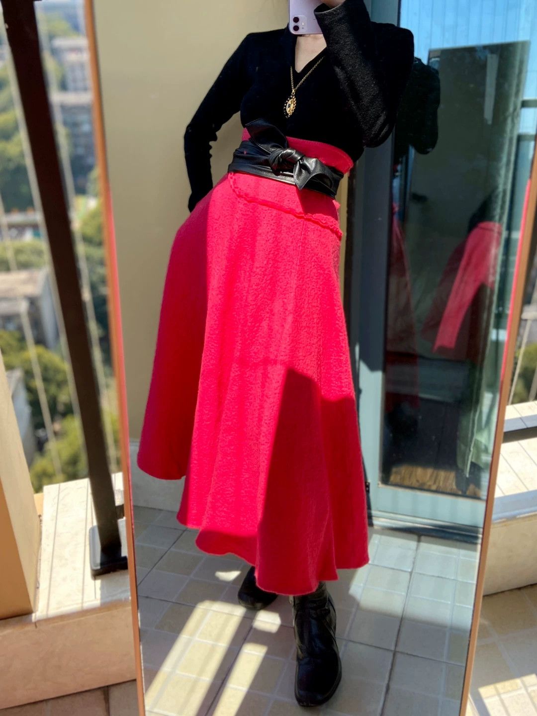 Yohji Yamamoto Yohji Yamamoto Runway Asymmetric Skirt Size 26" / US 2 / IT 38 - 9 Thumbnail