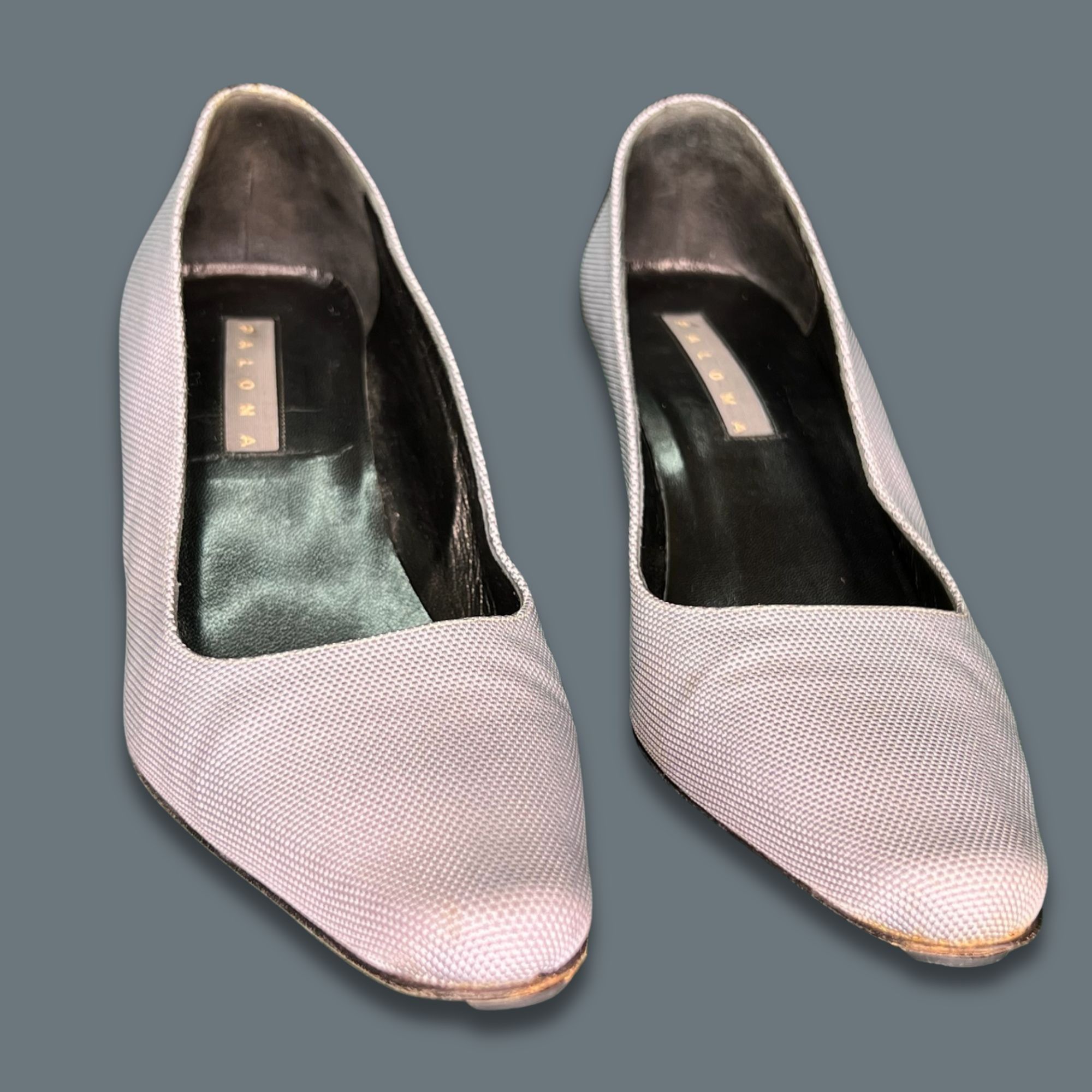 Other Paloma Square-Toe Pink Slip-On Pumps Made In Italy Leather S Size US 9.5 / IT 39.5 - 2 Thumbnail