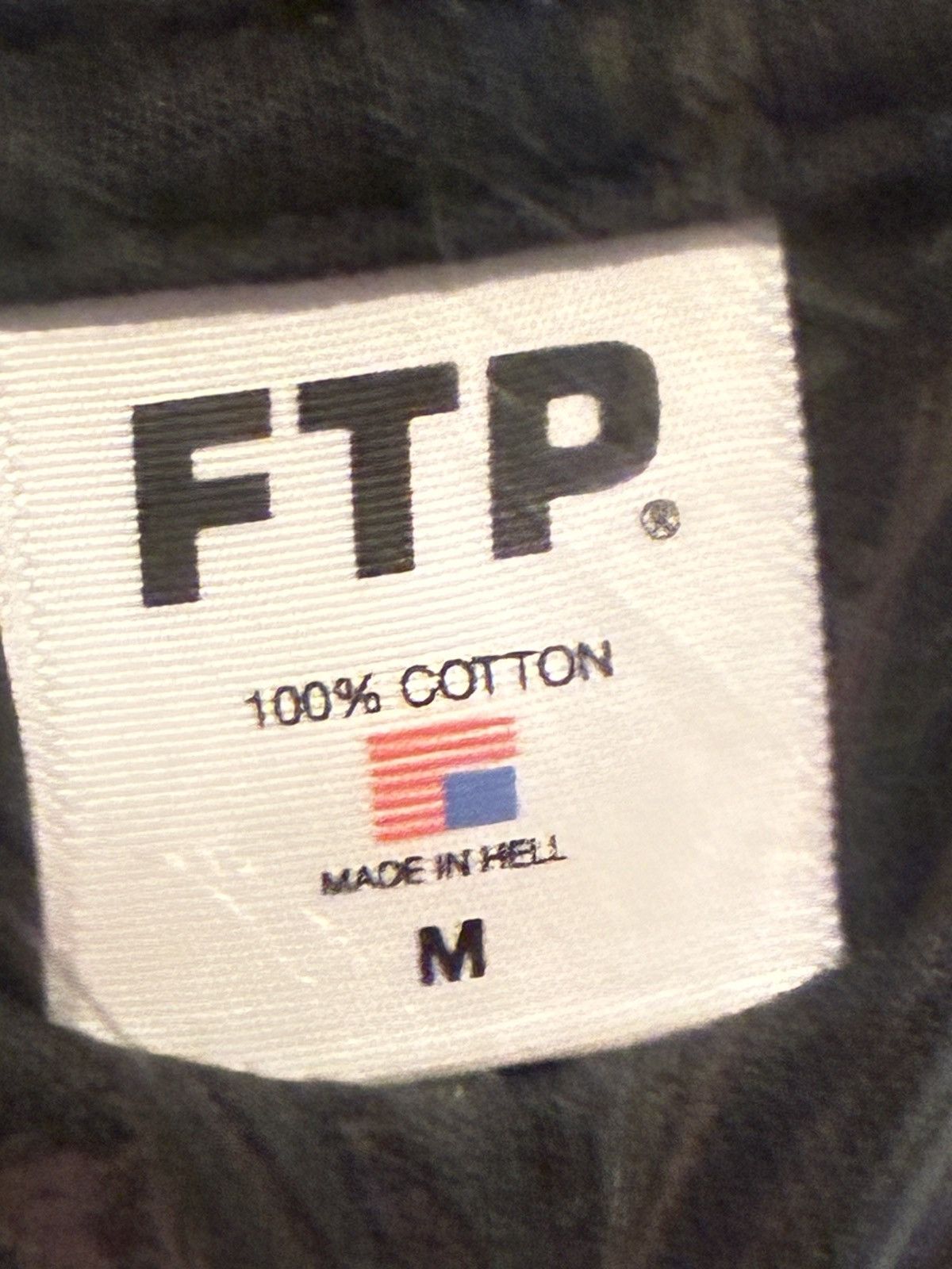 Fuck The Population Fuck the Population Vans Checkered Logo Tee Black Sz. Med Size US M / EU 48-50 / 2 - 3 Thumbnail