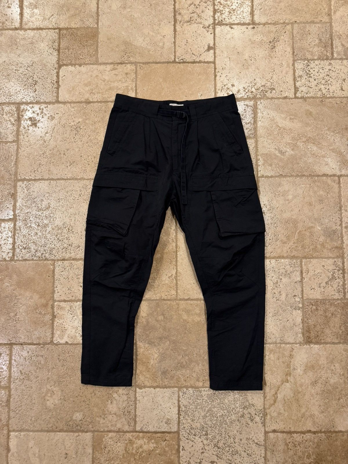Bottega Veneta Bottega Veneta Daniel Lee 2020 Black Cargo Trousers Pants Size US 34 / EU 50 - 10 Thumbnail