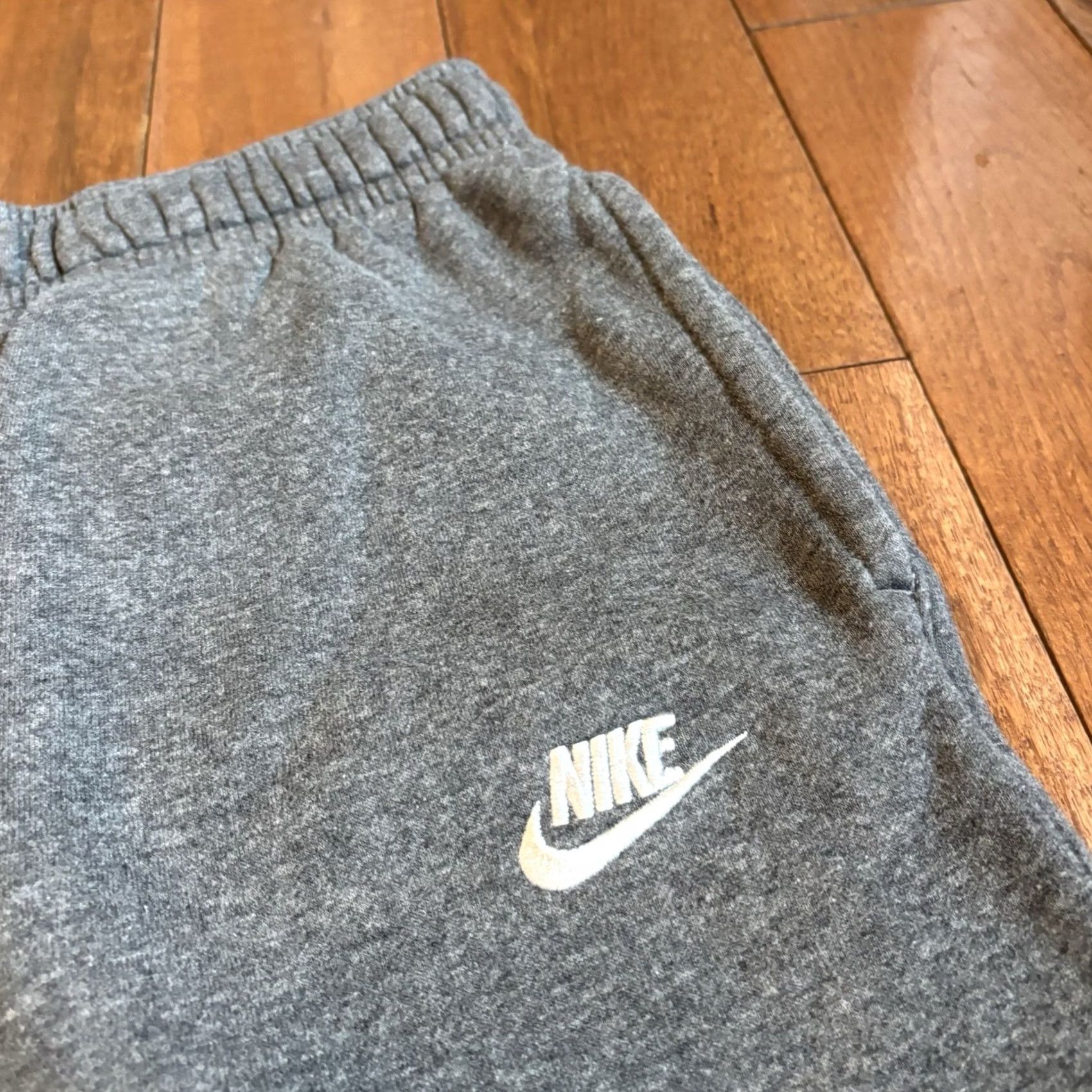 Nike Mens Nike Sportswear Club Fleece Joggers Sweatpants Gray BV2671-071 sz L Size US 33 - 3 Thumbnail