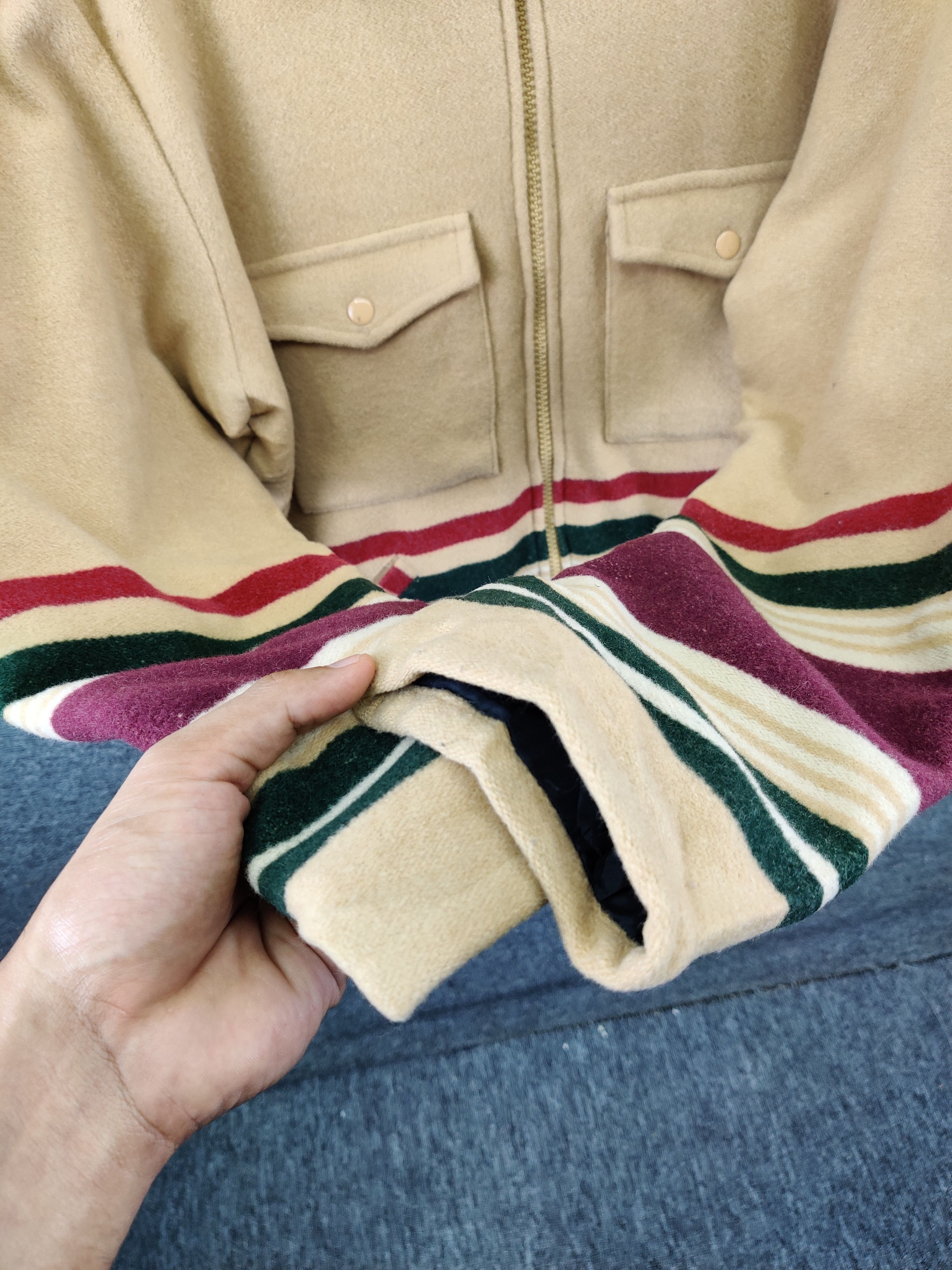 Japanese Brand Vintage Americanino Wool Coat Nice Design Size US M / EU 48-50 / 2 - 9 Thumbnail