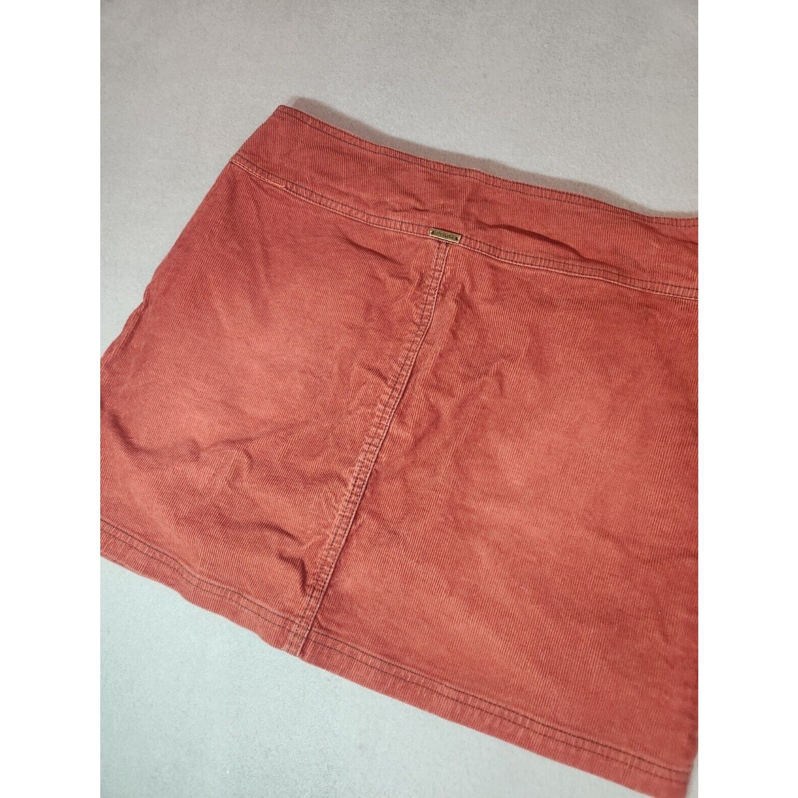 Prana Women's PrAna Pink Stretch Corduroy Mini Skirt Size 8 CITY Size 30" / US 8 / IT 44 - 2 Thumbnail