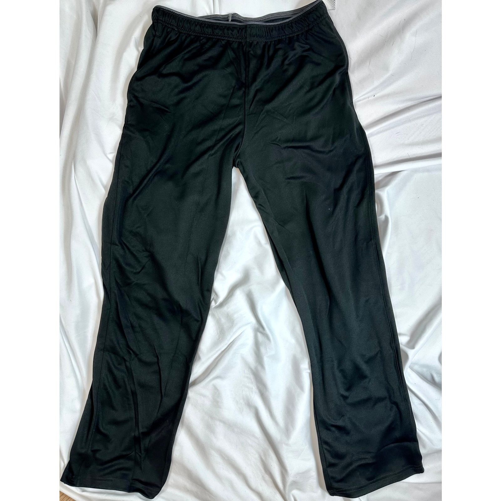 Hanes Hanes Sport Active Gear Joggers Mens Black L Size US 33 - 11 Thumbnail