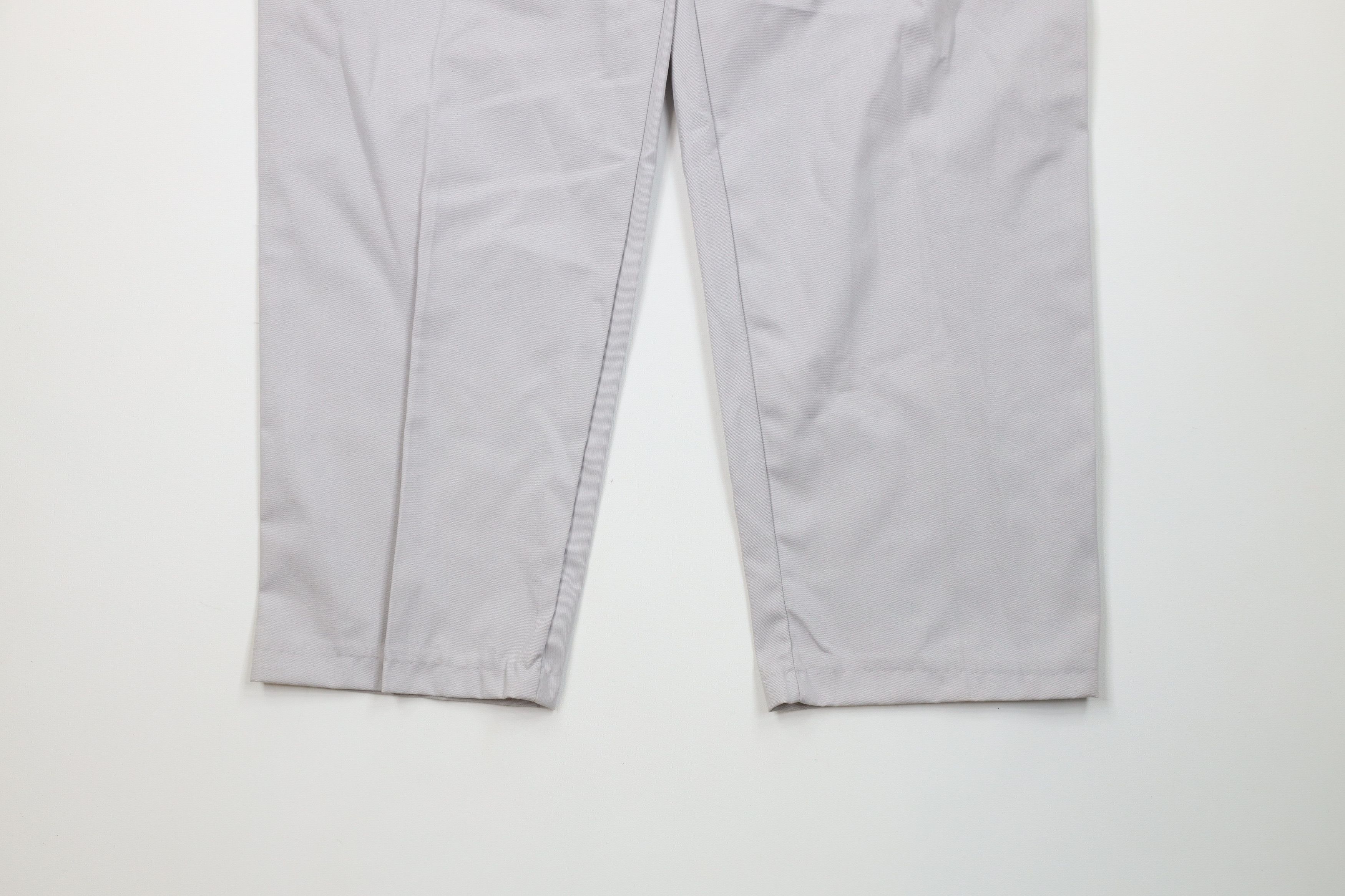Vintage Vintage 80s 90s Mid Mod Hollywood Regency Pleated Pants Gray Size 38" / US 16 / IT 52 - 4 Thumbnail