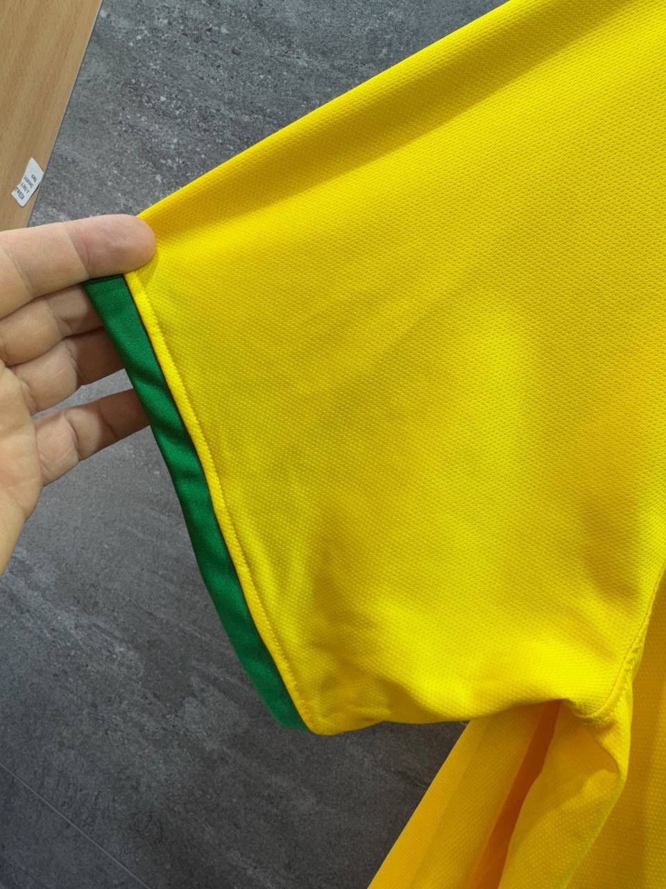 Nike Nike Brasil CBF Brazil 2014 Home Dri-Fit Soccer Jersey Size US XXL / EU 58 / 5 - 19 Thumbnail