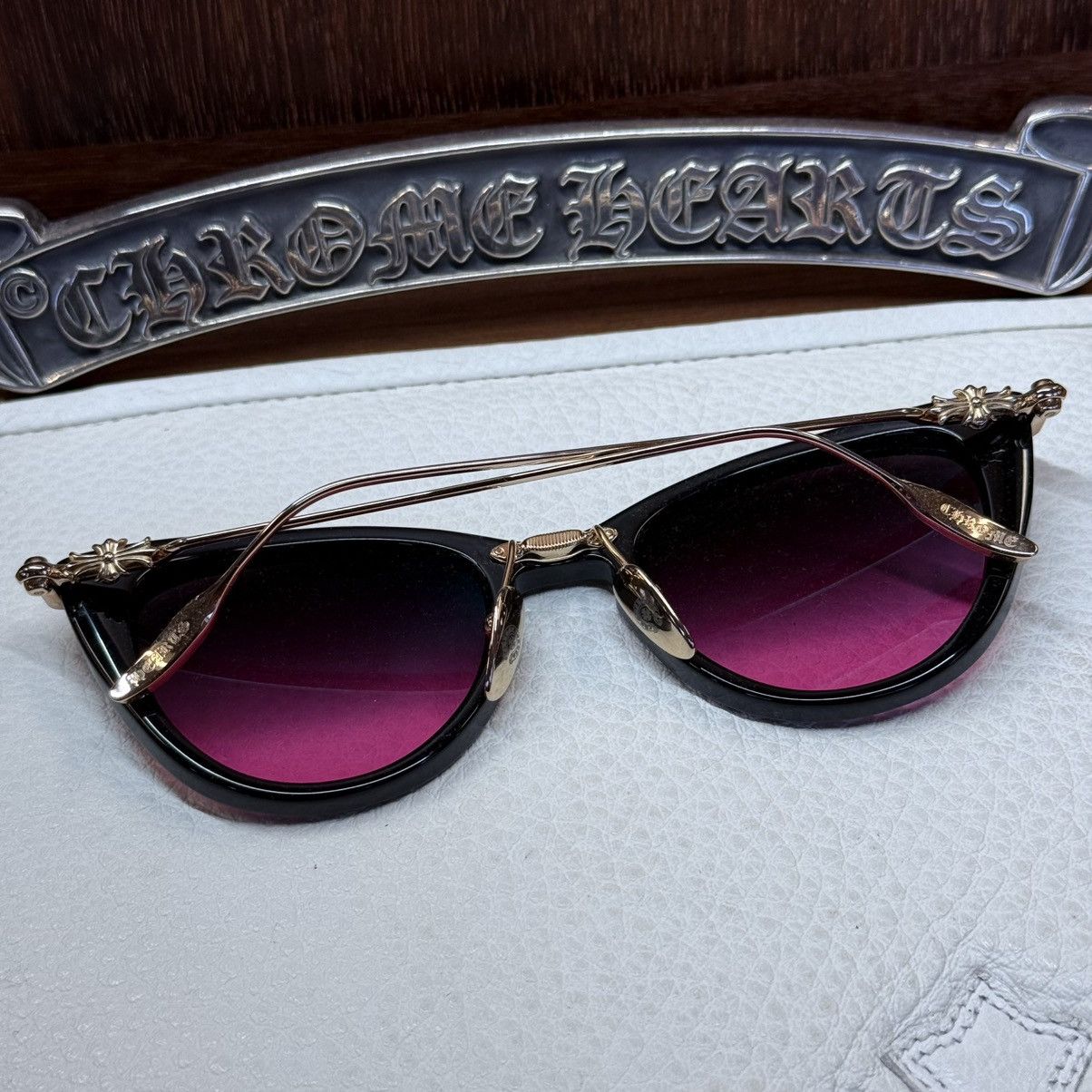 Chrome Hearts Chrome Hearts NEW LOVER 1/1 ‘Eroticism’ Sunglasses Size ONE SIZE - 2 Thumbnail