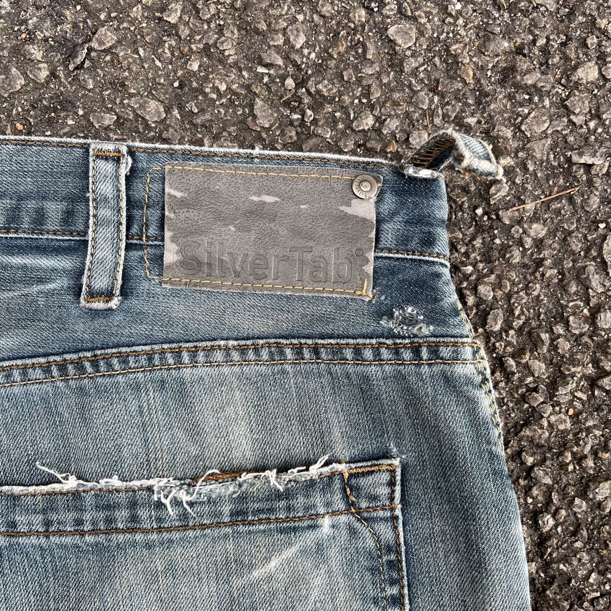 Levi's VINTAGE 90s LEVI'S SILVERTAB BAGGY DENIM SKATER JEANS Y2K Size US 38 / EU 54 - 14 Thumbnail